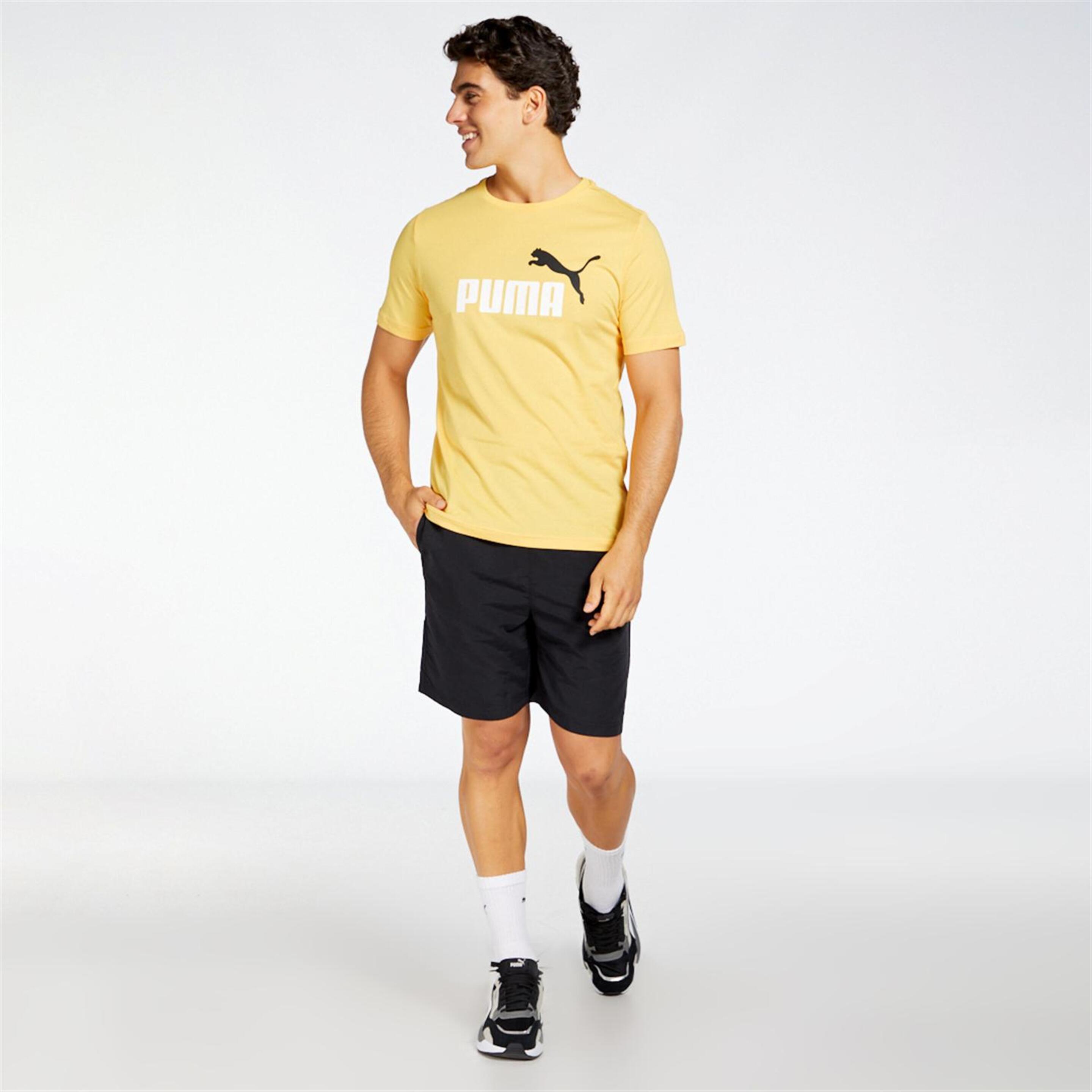 PUMA Ess - Amarelo - T-shirt Homem | Sport Zone