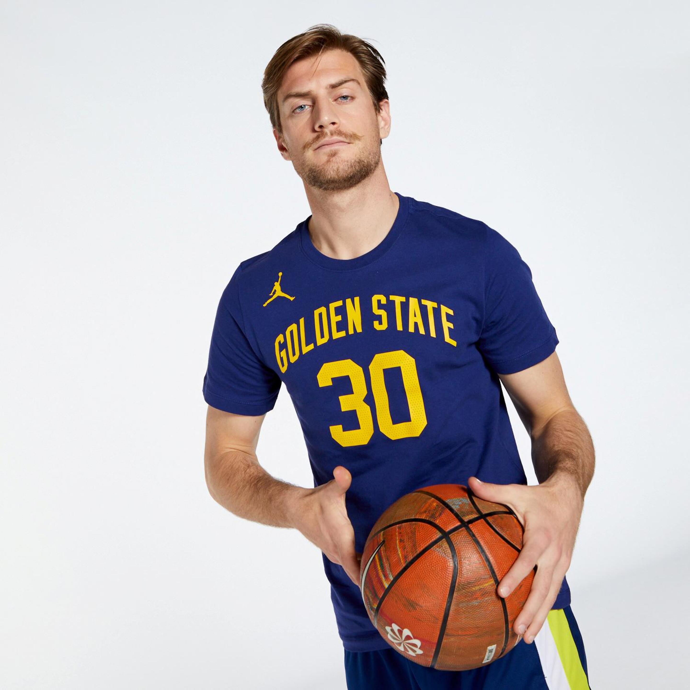Nike S Curry - azul - Camiseta Baloncesto Hombre