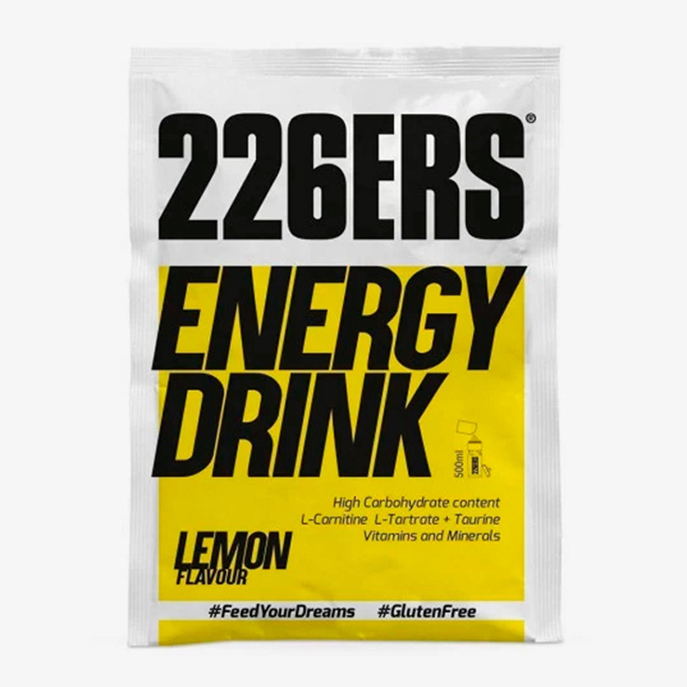 226ers Energy Drink Limón - unico - Bebida Isotónica 50g