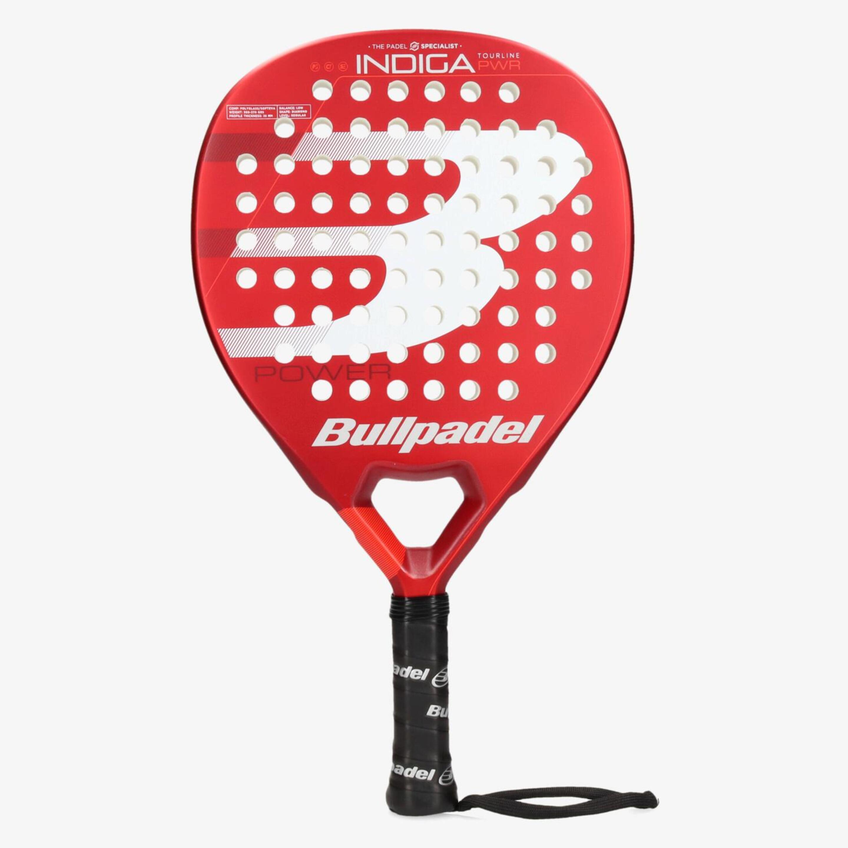 Bullpadel Indiga Pwr 23 - rojo - 