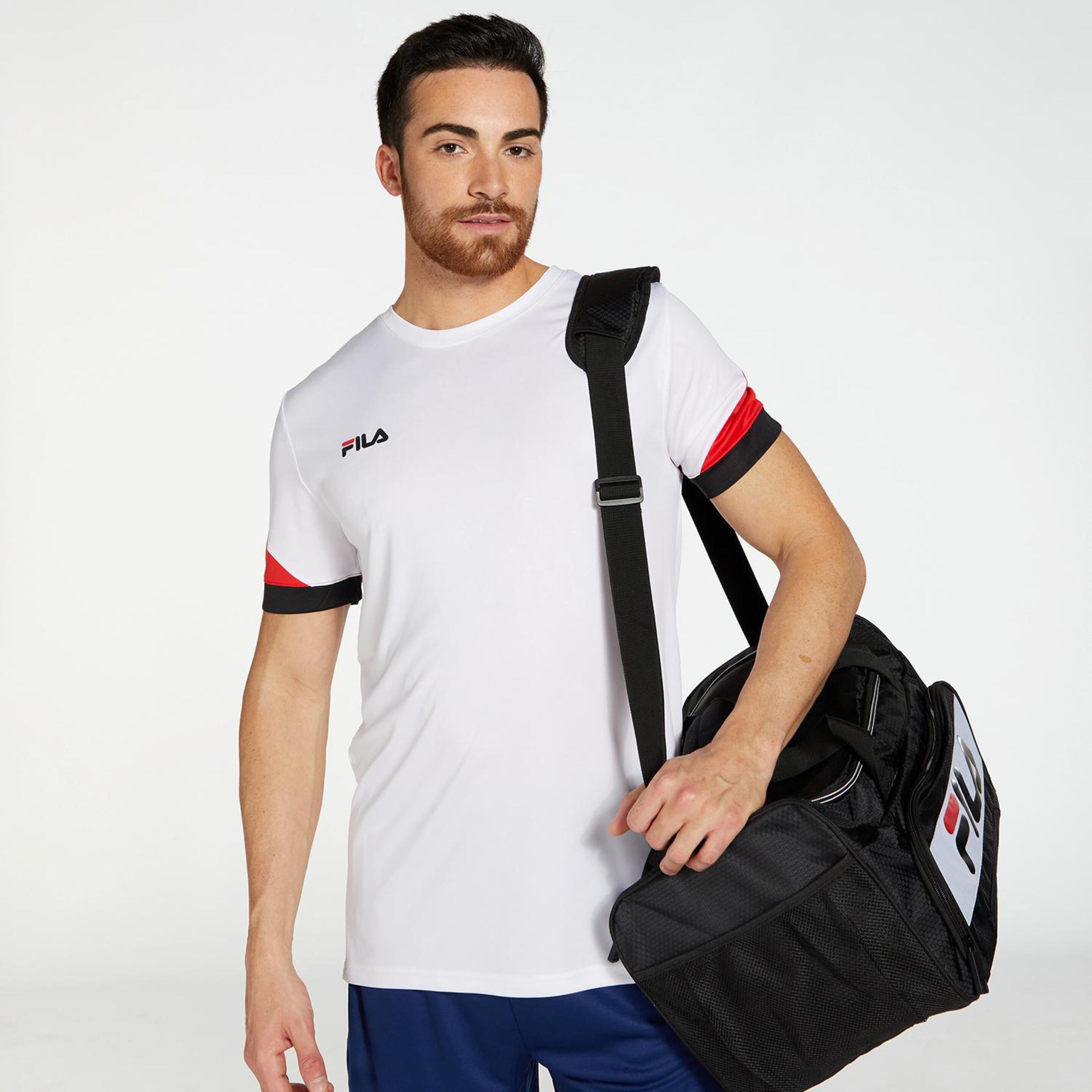 T-shirt Fila - blanco - T-shirt Futebol Homem