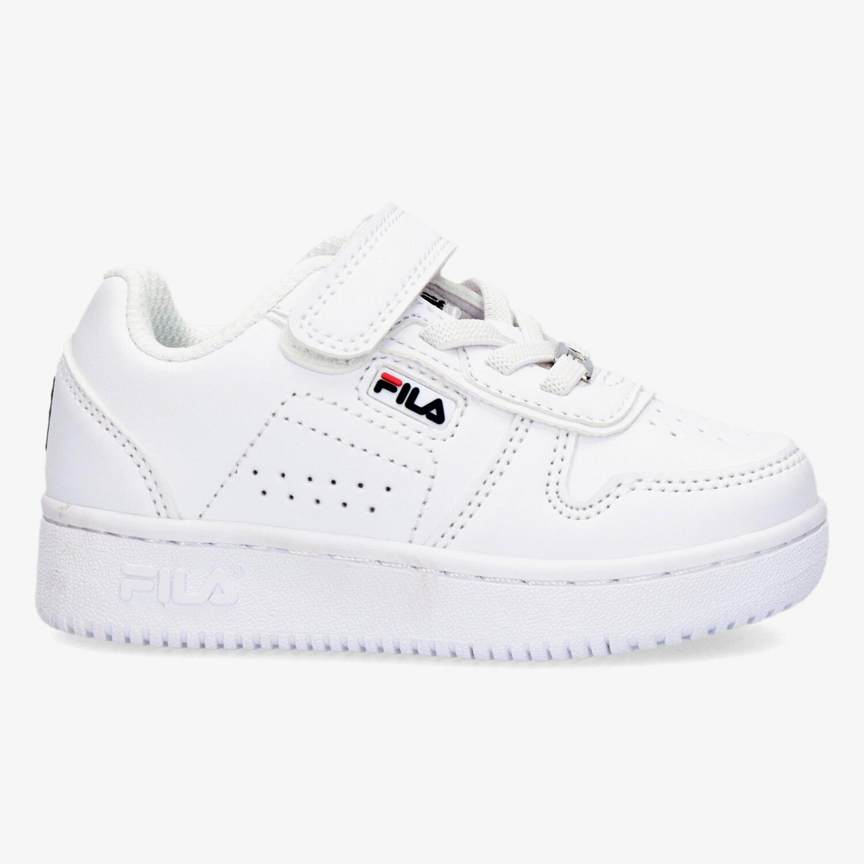 Fila Logan - blanco - Zapatillas Velcro Niño