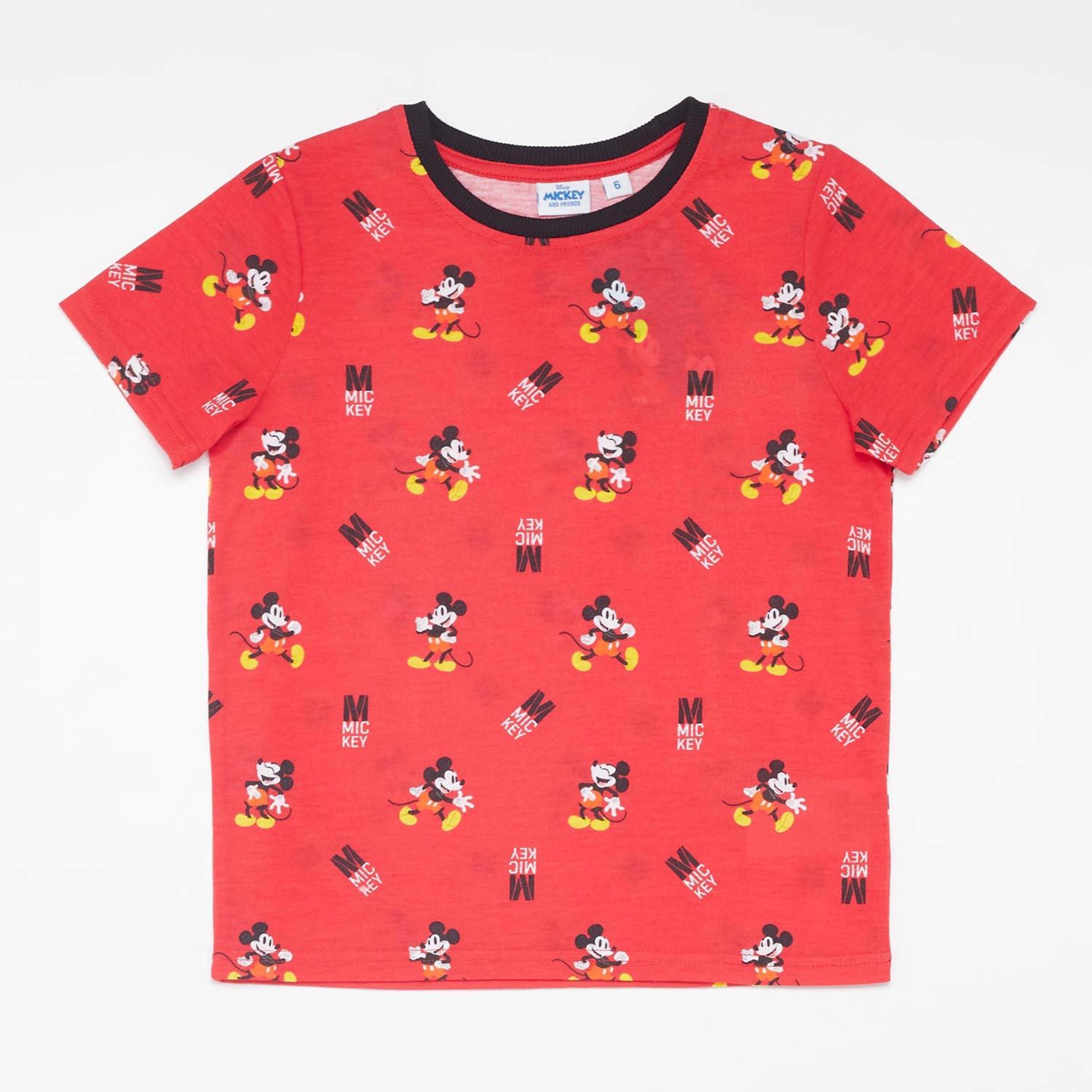 T-shirt Mickey - rojo - T-shirt Menino
