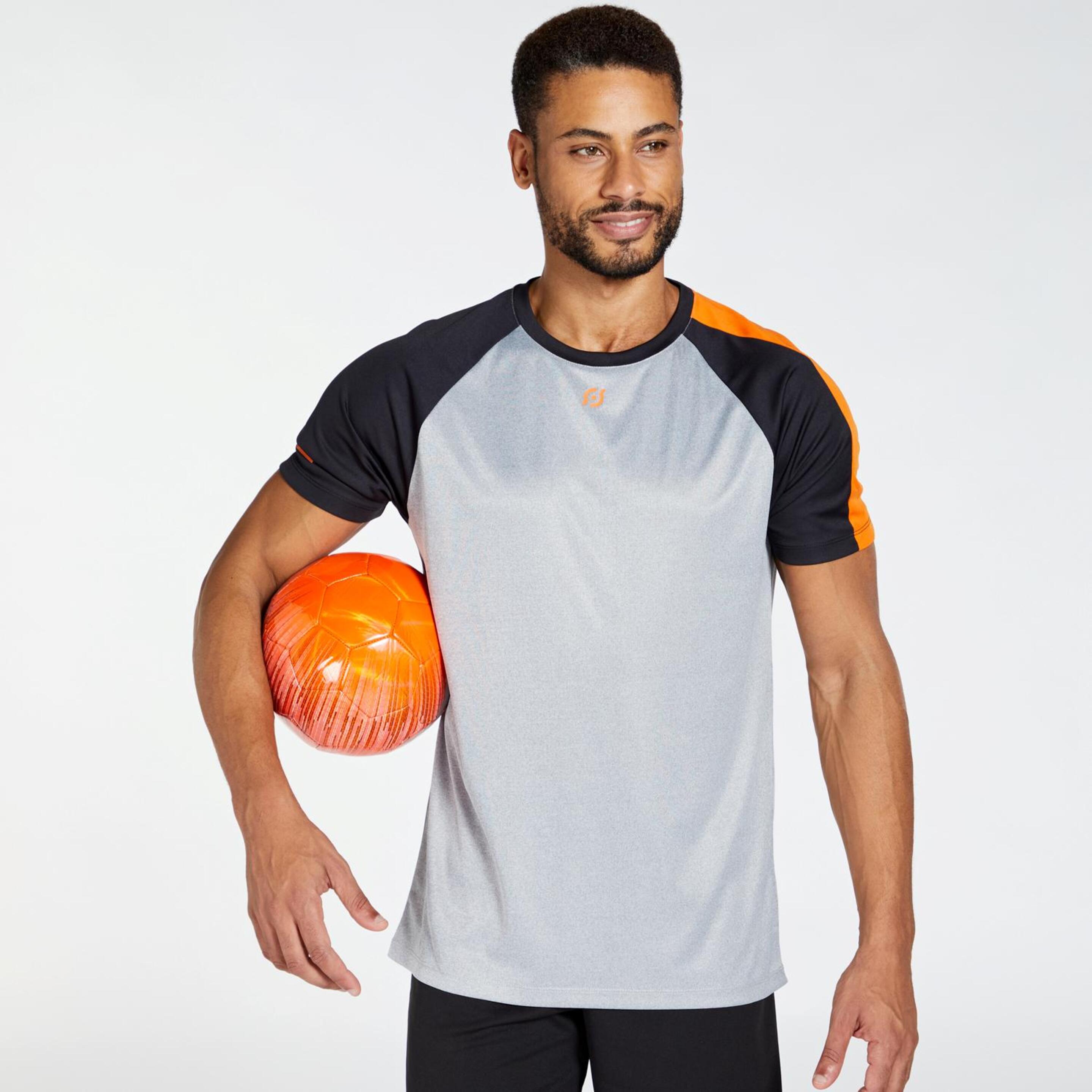 Team Quest Basic - gris - T-shirt Futebol Homem