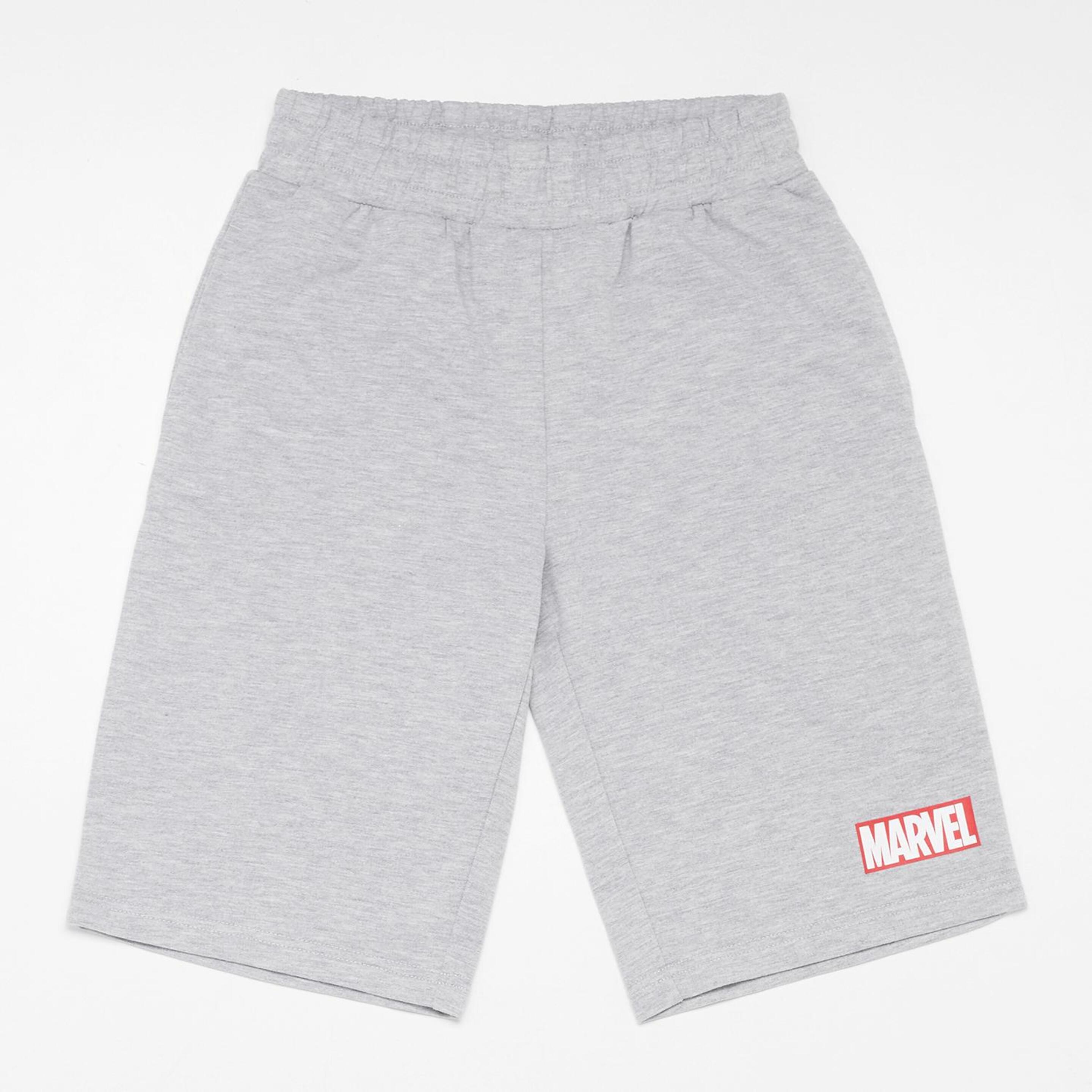 Pantalón Marvel - gris - Pantalón Corto Niño Marvel