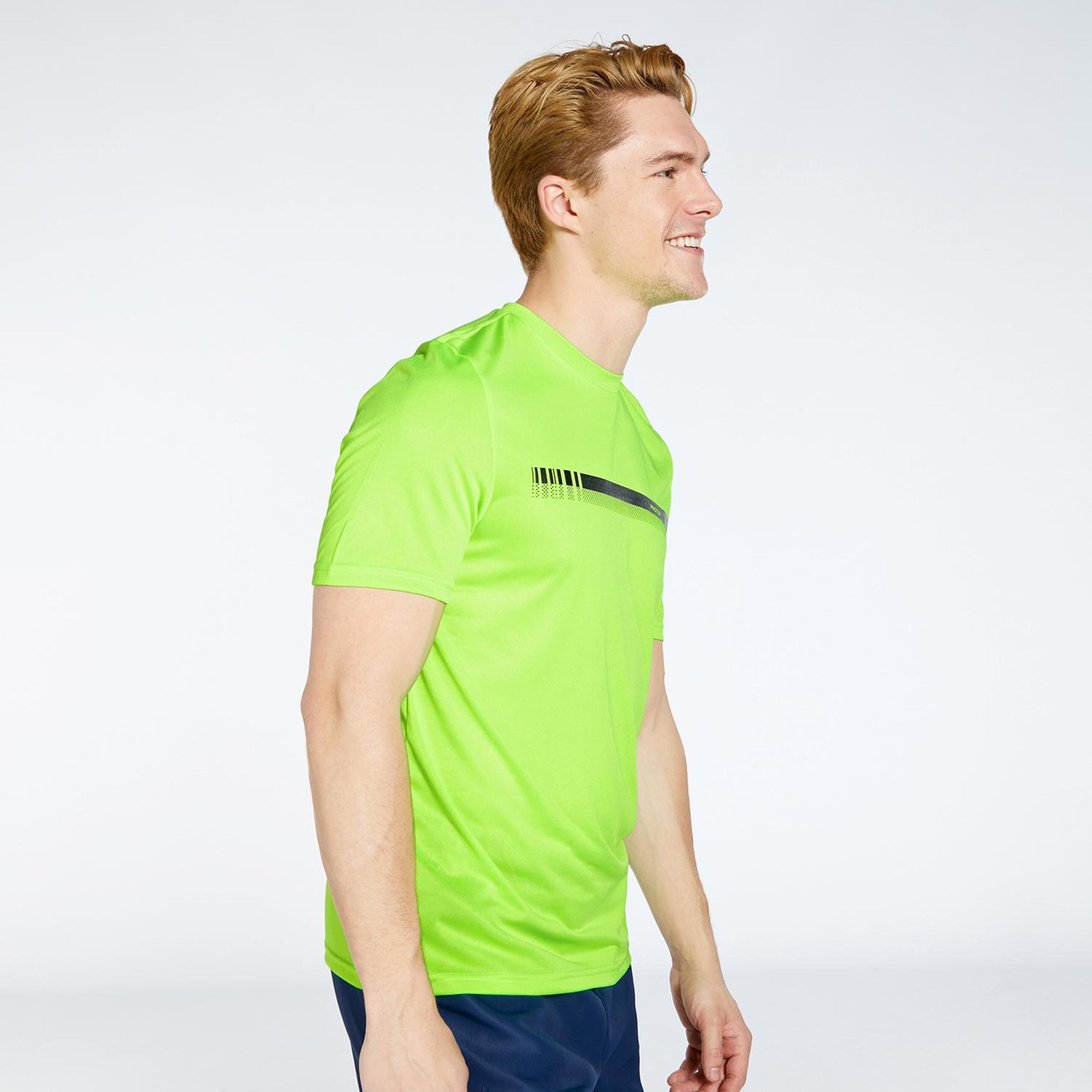 Proton Basic - Lima - Camiseta Tenis Hombre