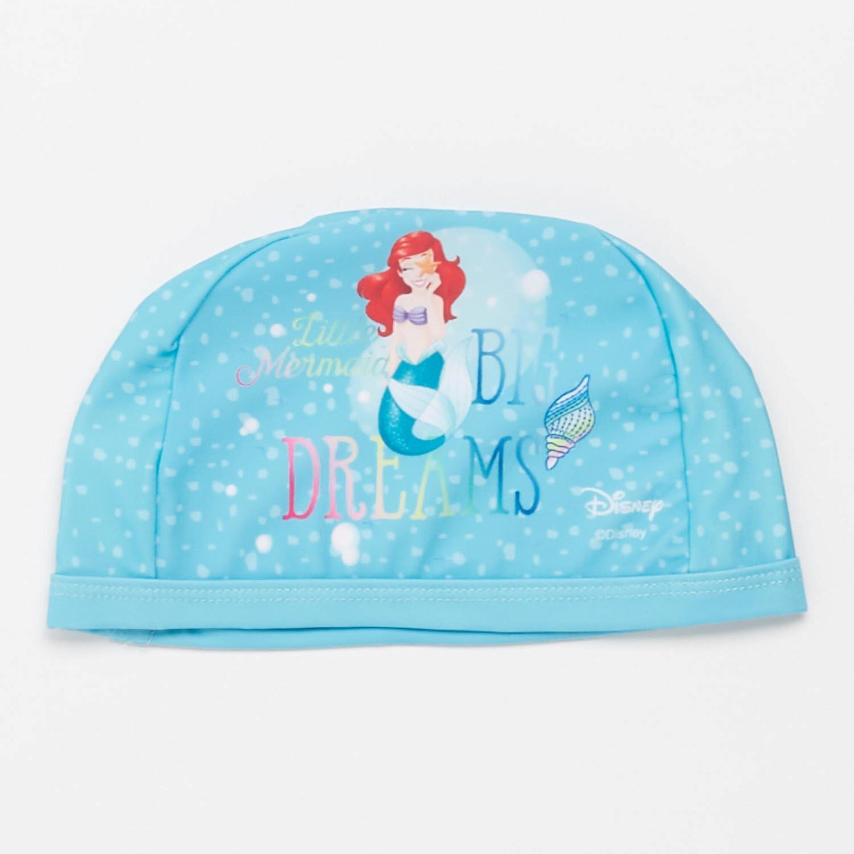 Gorro Natación Ariel - azul - Gorra Junior Disney