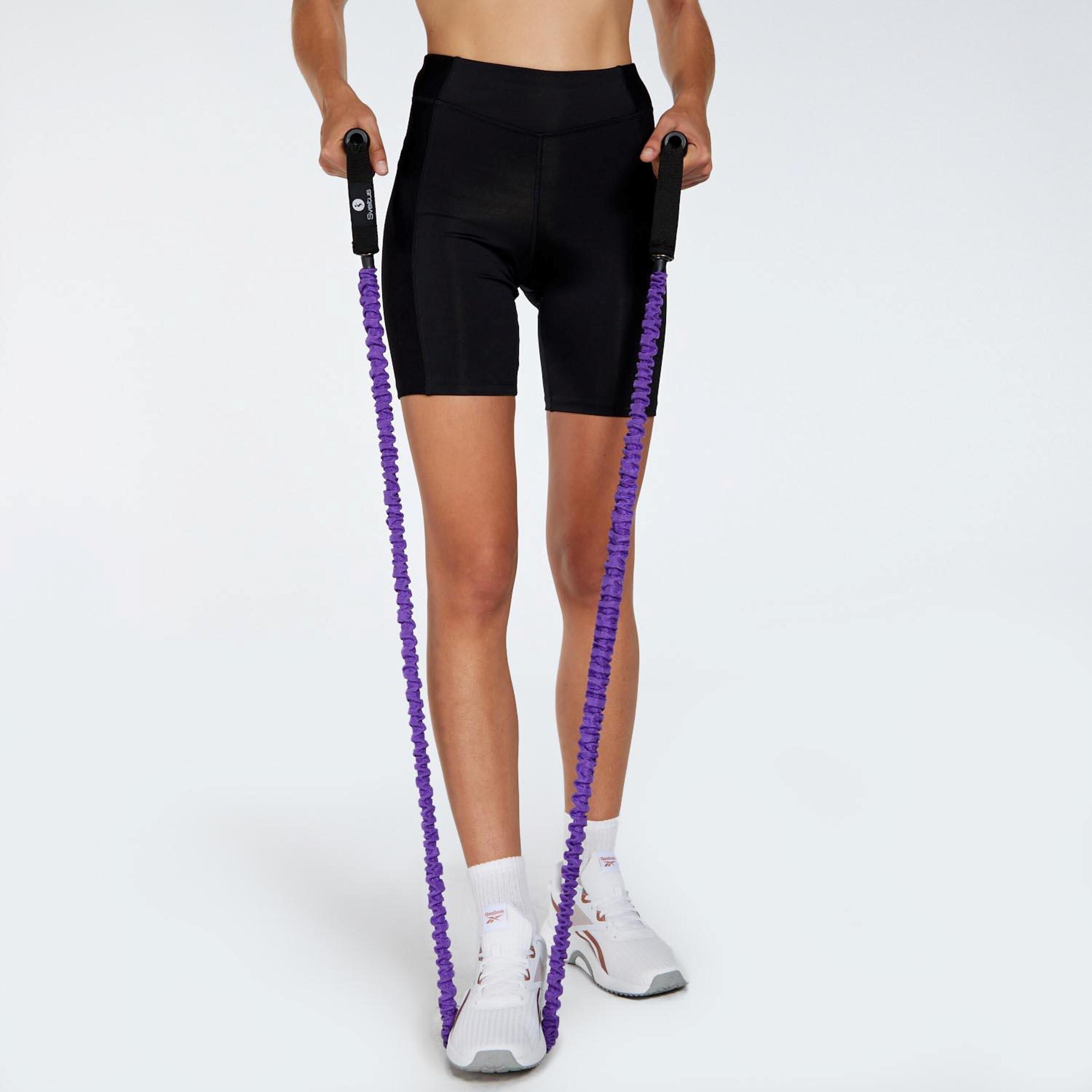 Reebok Yoga Rib - negro - Leggings Ciclista Mulher