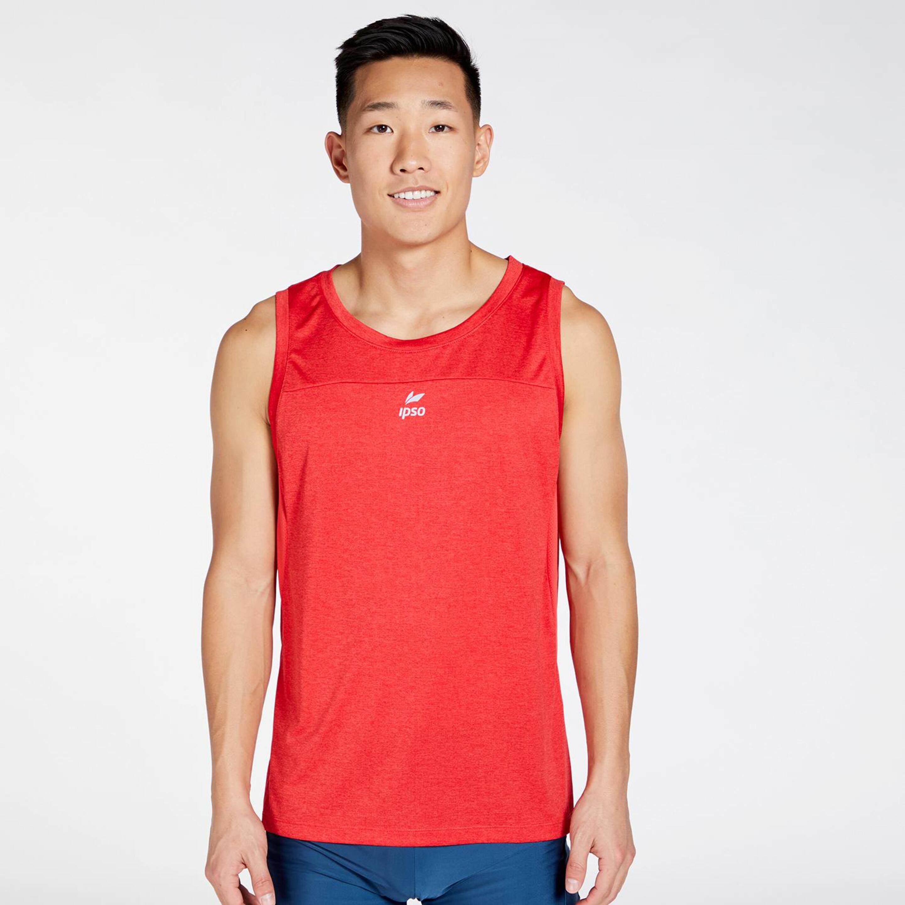 Ipso Combi 1 - rojo - Camiseta Running Hombre