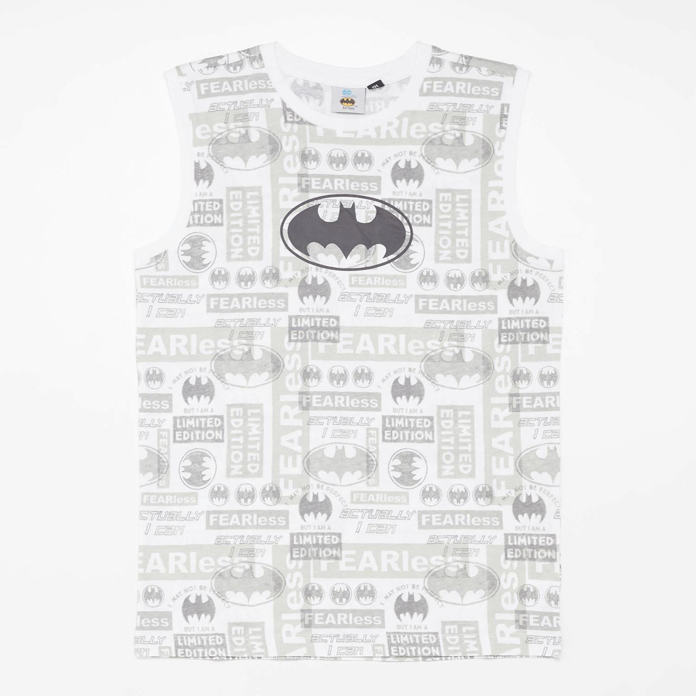 Camiseta Batman - Blanco - Camiseta Niño DC Comics