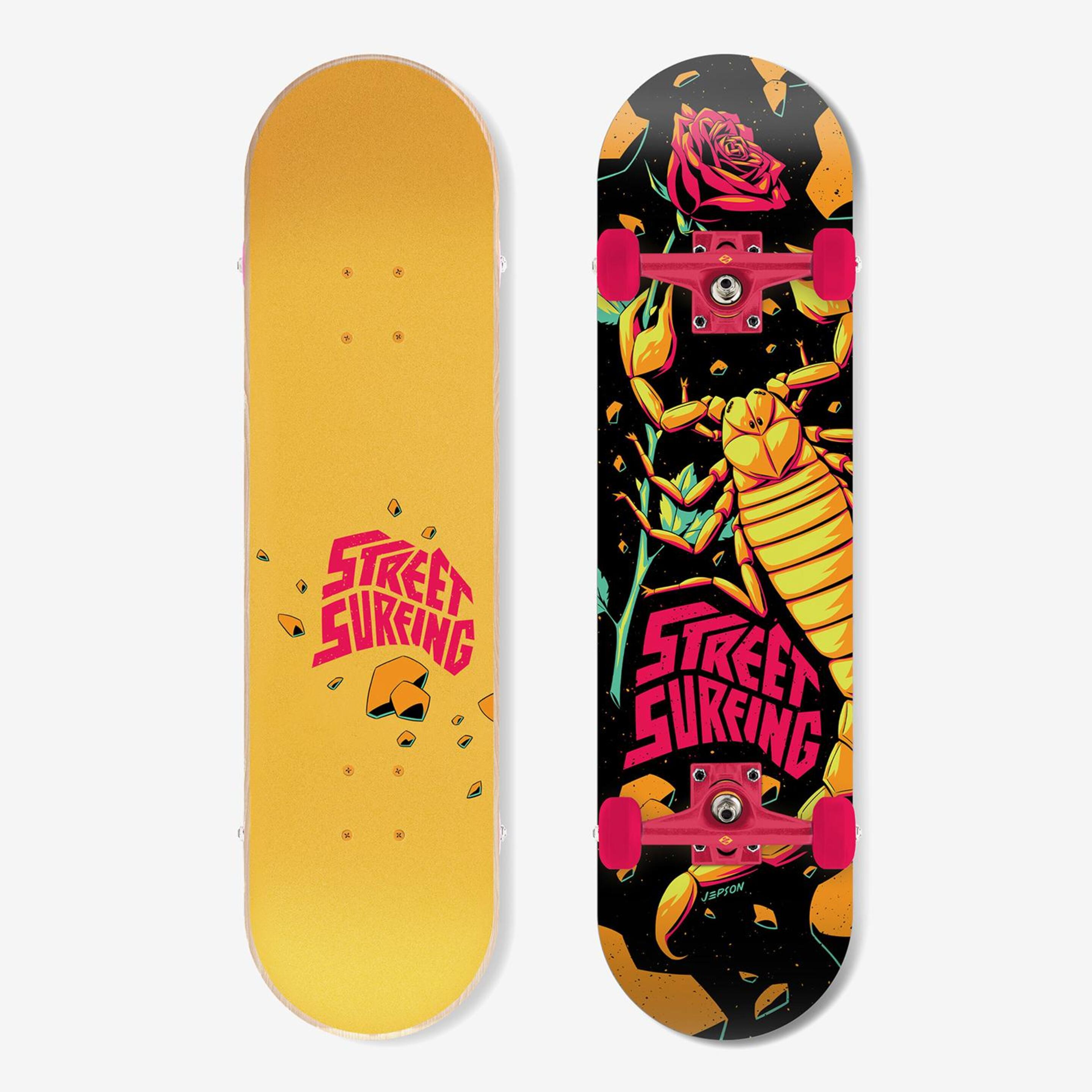 Street Surfing Scorpion - negro - Skateboard 31"