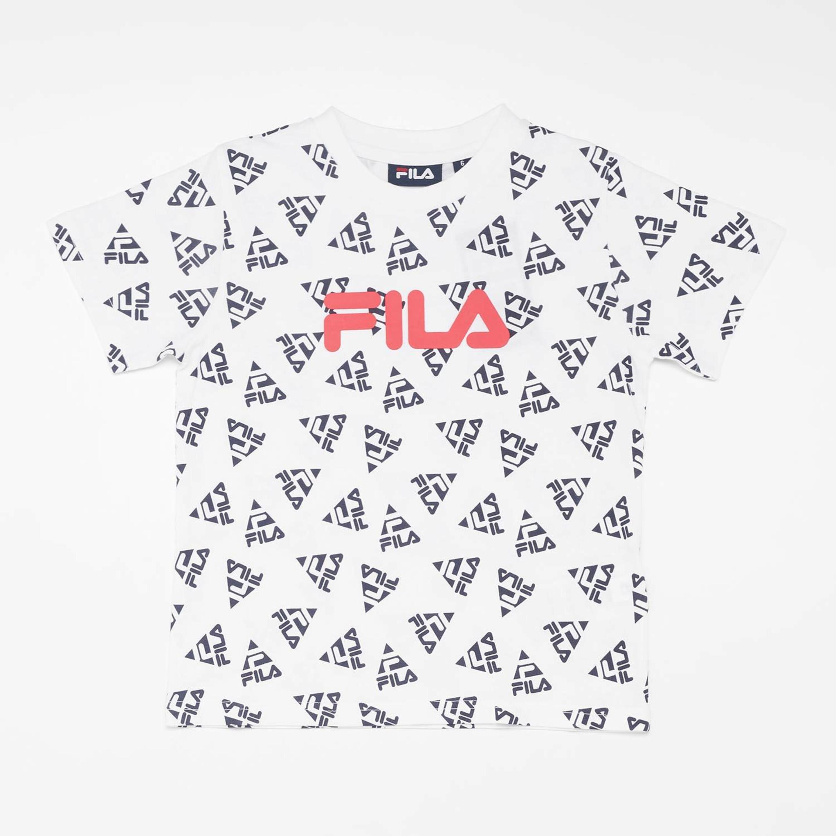 Fila Keon - blanco - T-shirt Menino