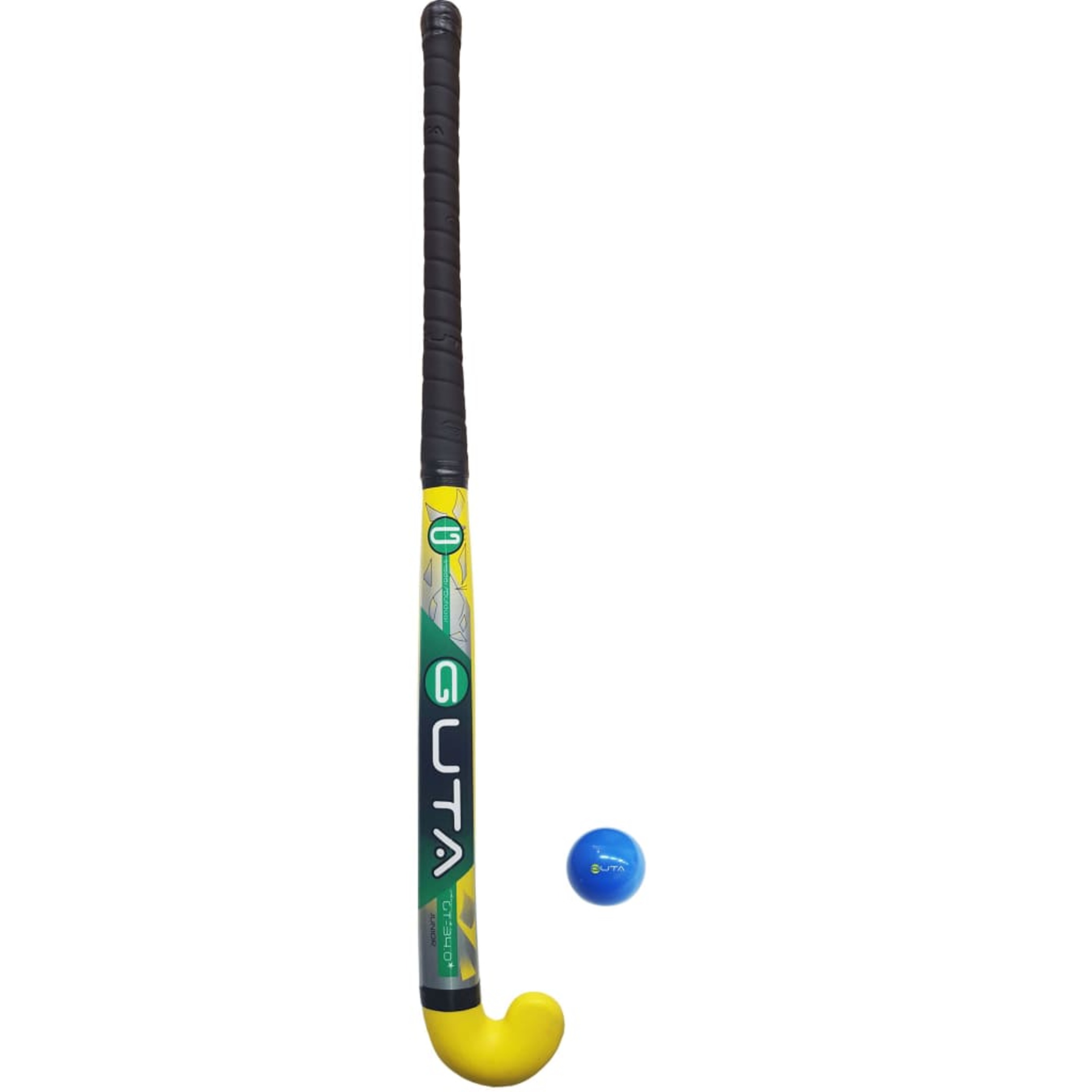 431058 Guta Street Hockeystick 34" & Ball Yellow