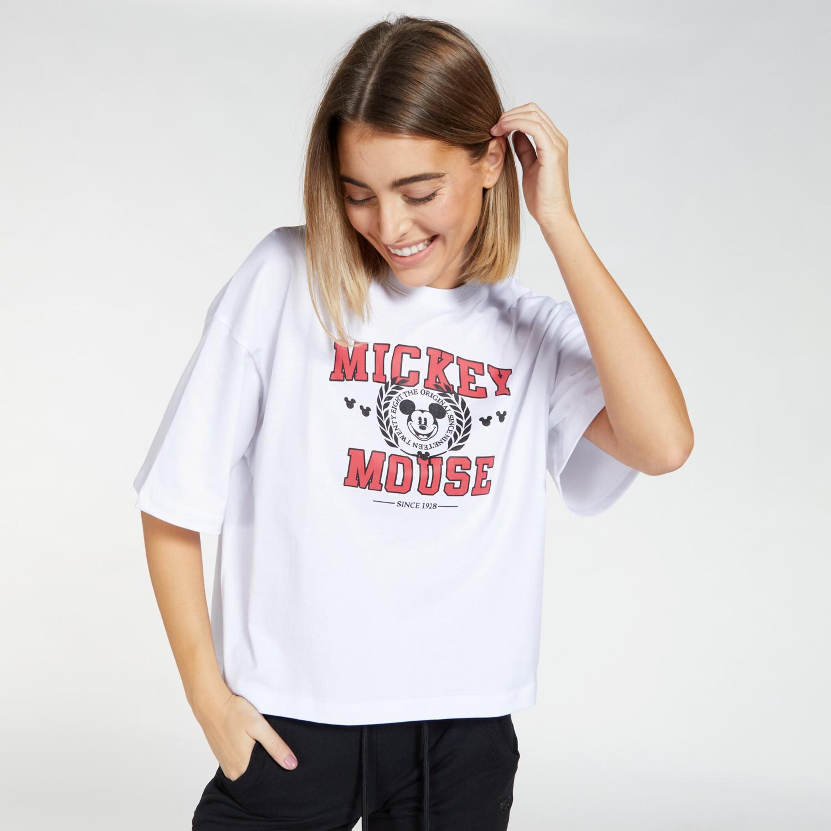 Camiseta Mickey - blanco - Camiseta Mujer Disney