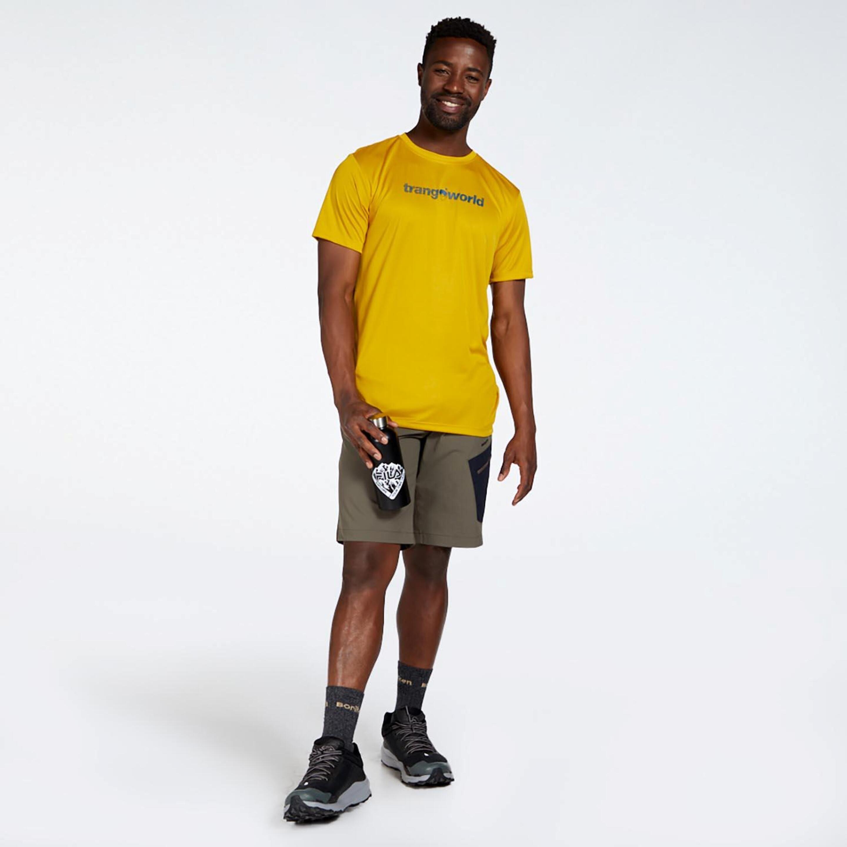 Trango Cajo - Amarillo - Camiseta Trekking Hombre  MKP