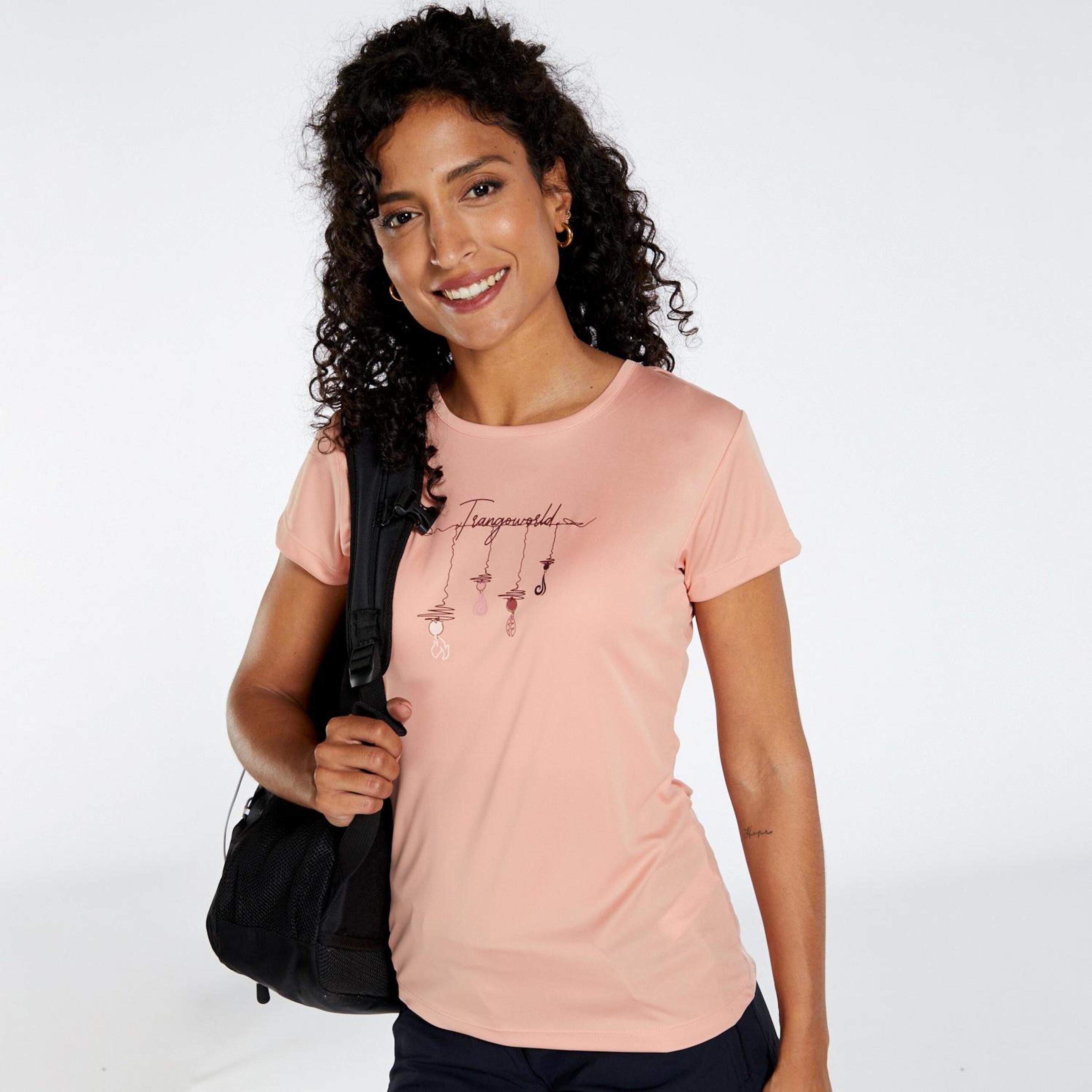 Trango Zalabi - Rosa - Camiseta Trekking Mujer  MKP