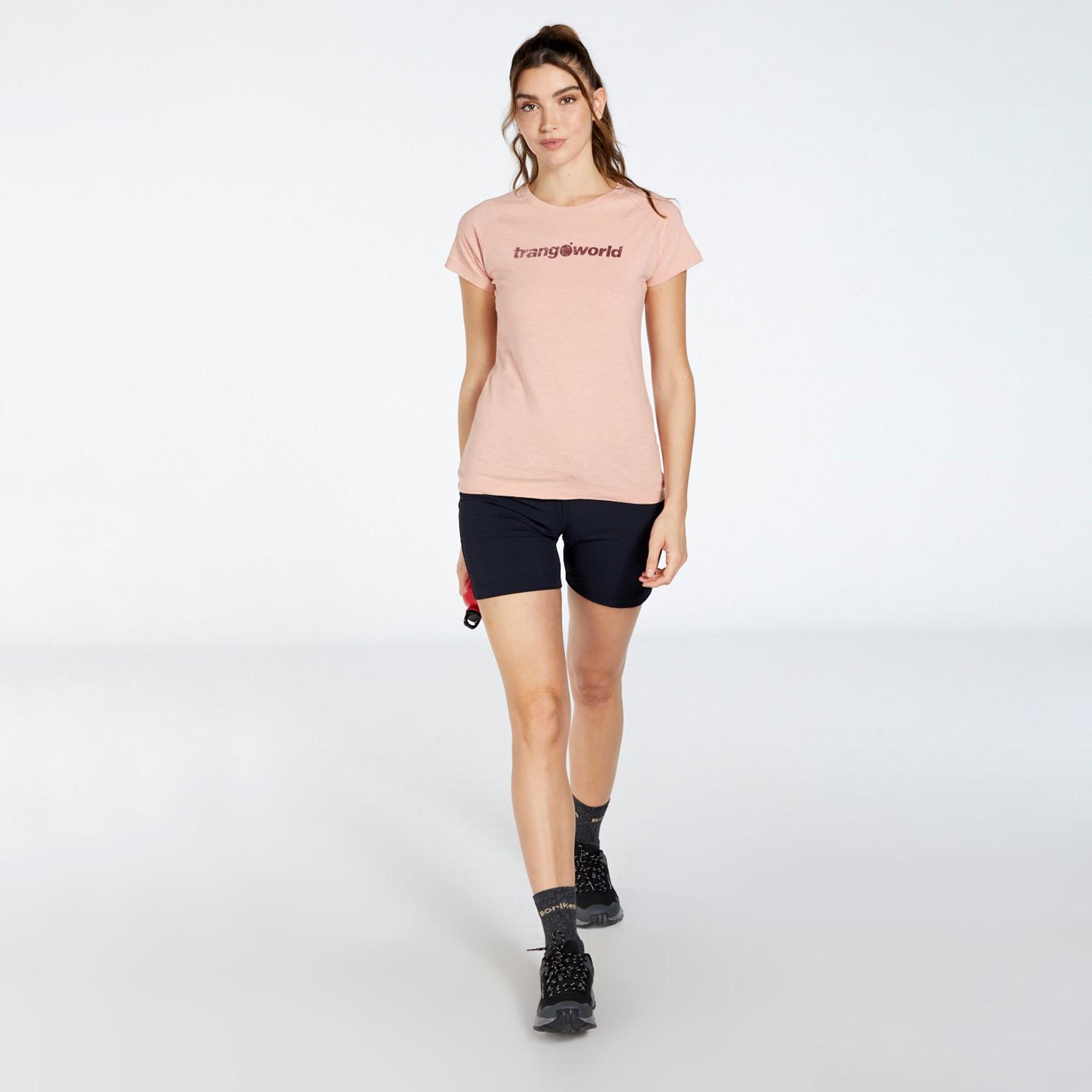 Trango Azagra - Rosa - T-shirt Montanha Mulher | Sport Zone MKP