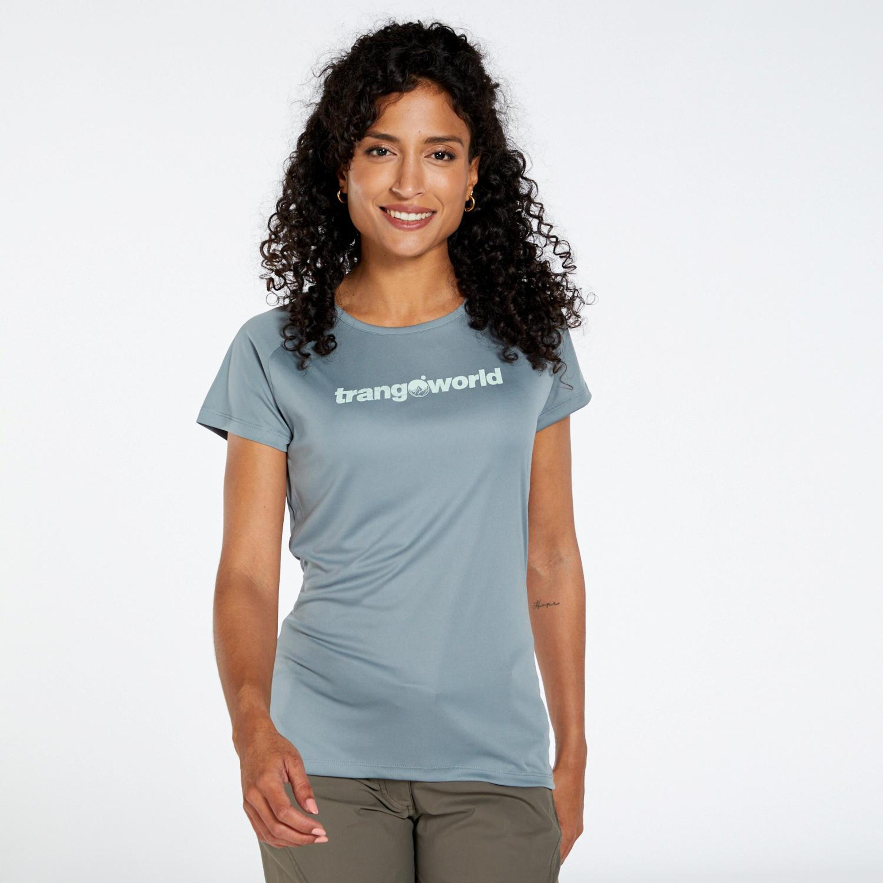 Trango Chovas - Azul - Camiseta Trekking Mujer  MKP