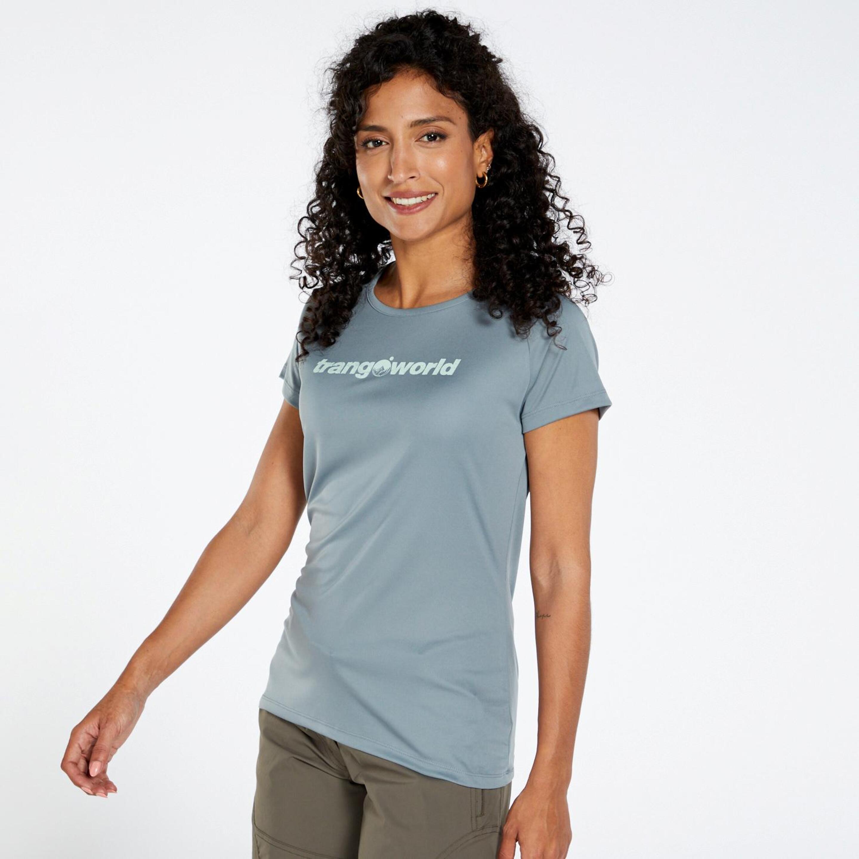 Trango Chovas - Azul - Camiseta Trekking Mujer  MKP
