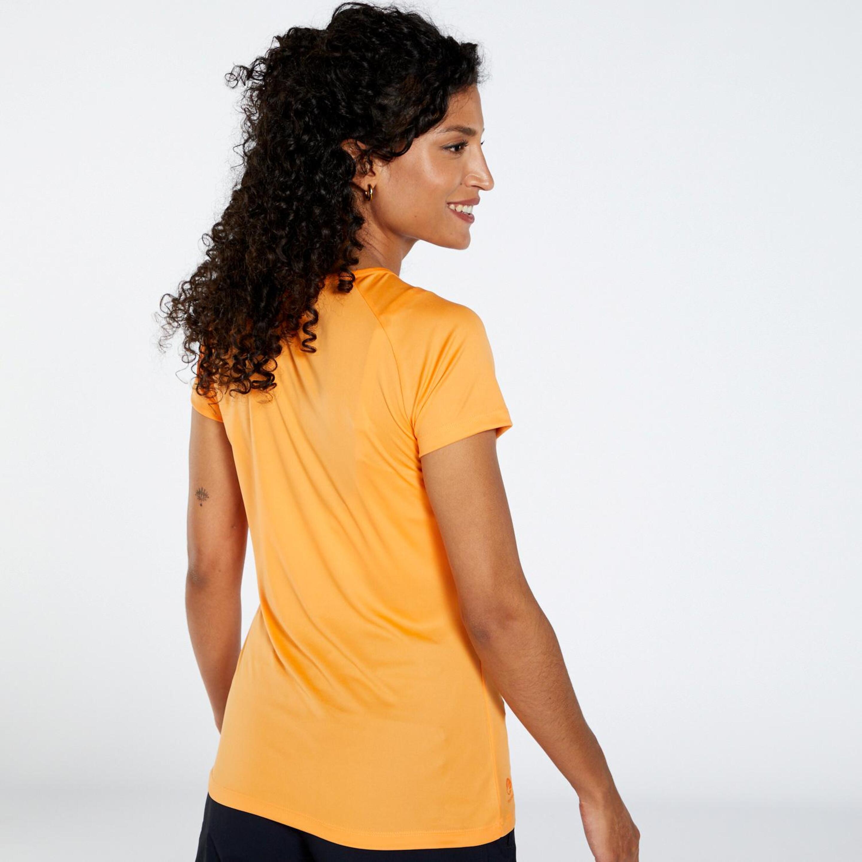 Trango Chovas - Naranja - Camiseta Trekking Mujer  MKP