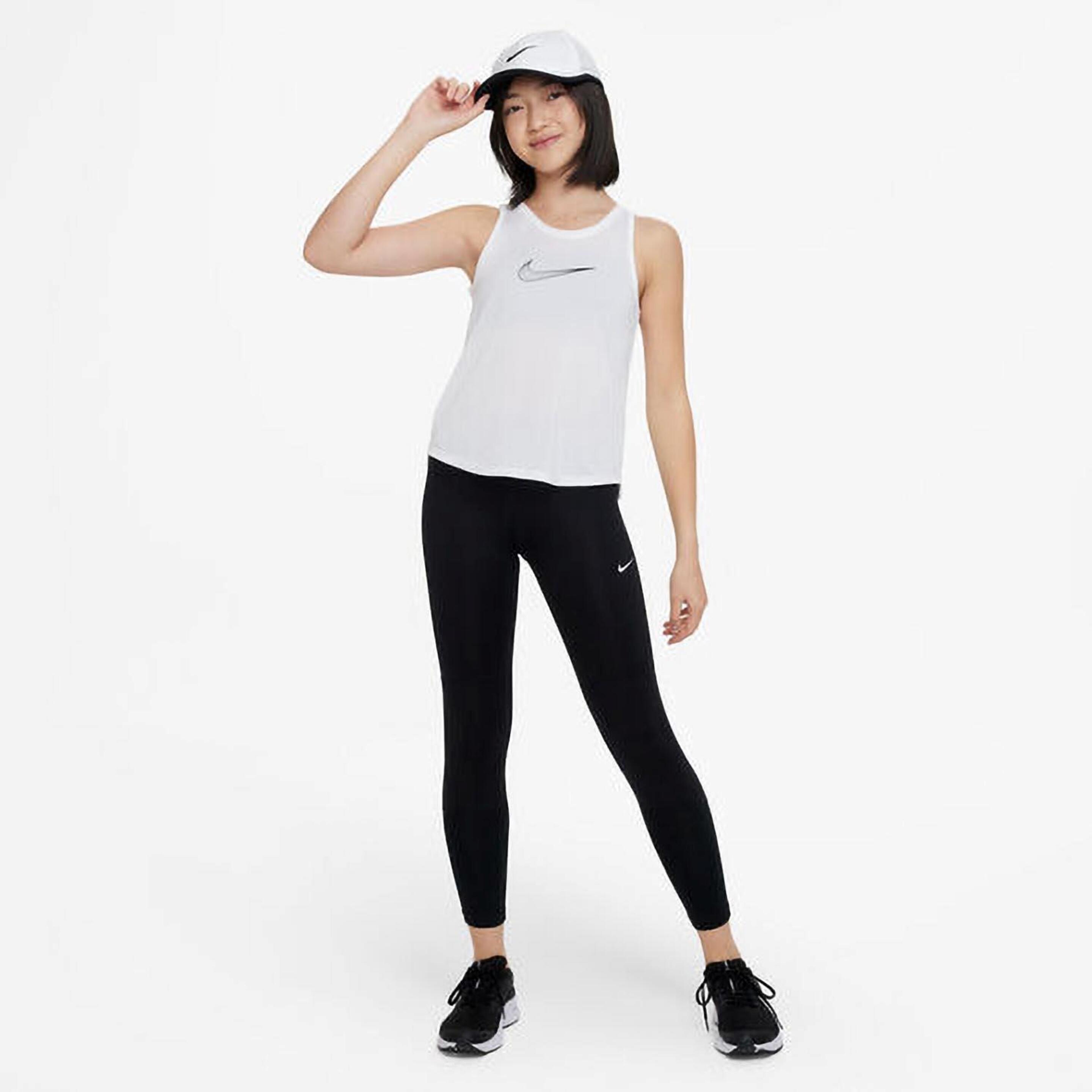 Nike One - Blanco - Camiseta Gym Niña
