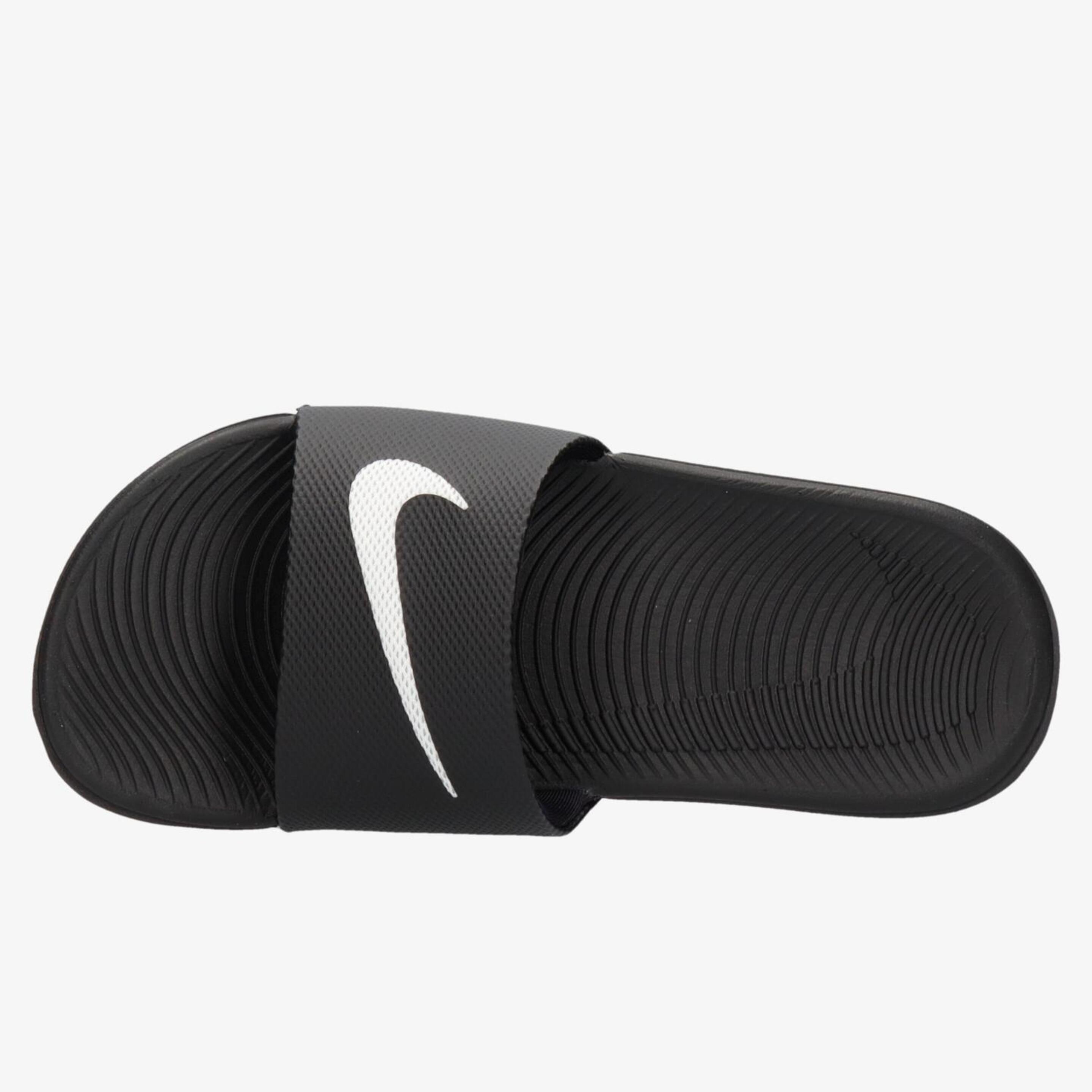Nike Kawa - negro - Chanclas Pala Niño