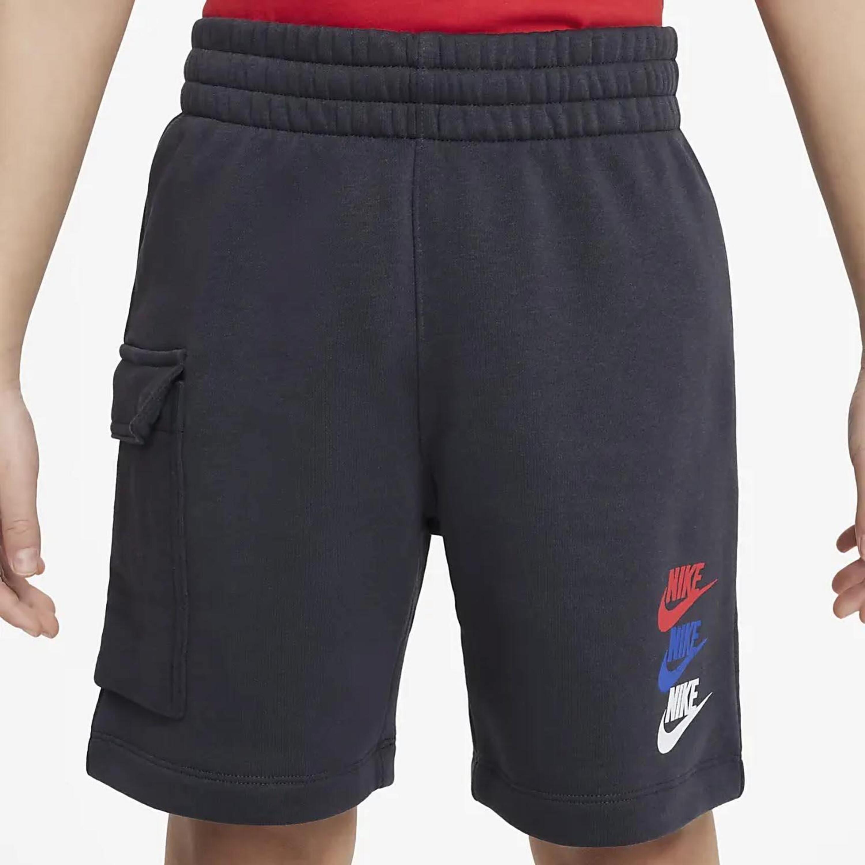 Pantalón Nike - Gris - Pantalón Corto Niño