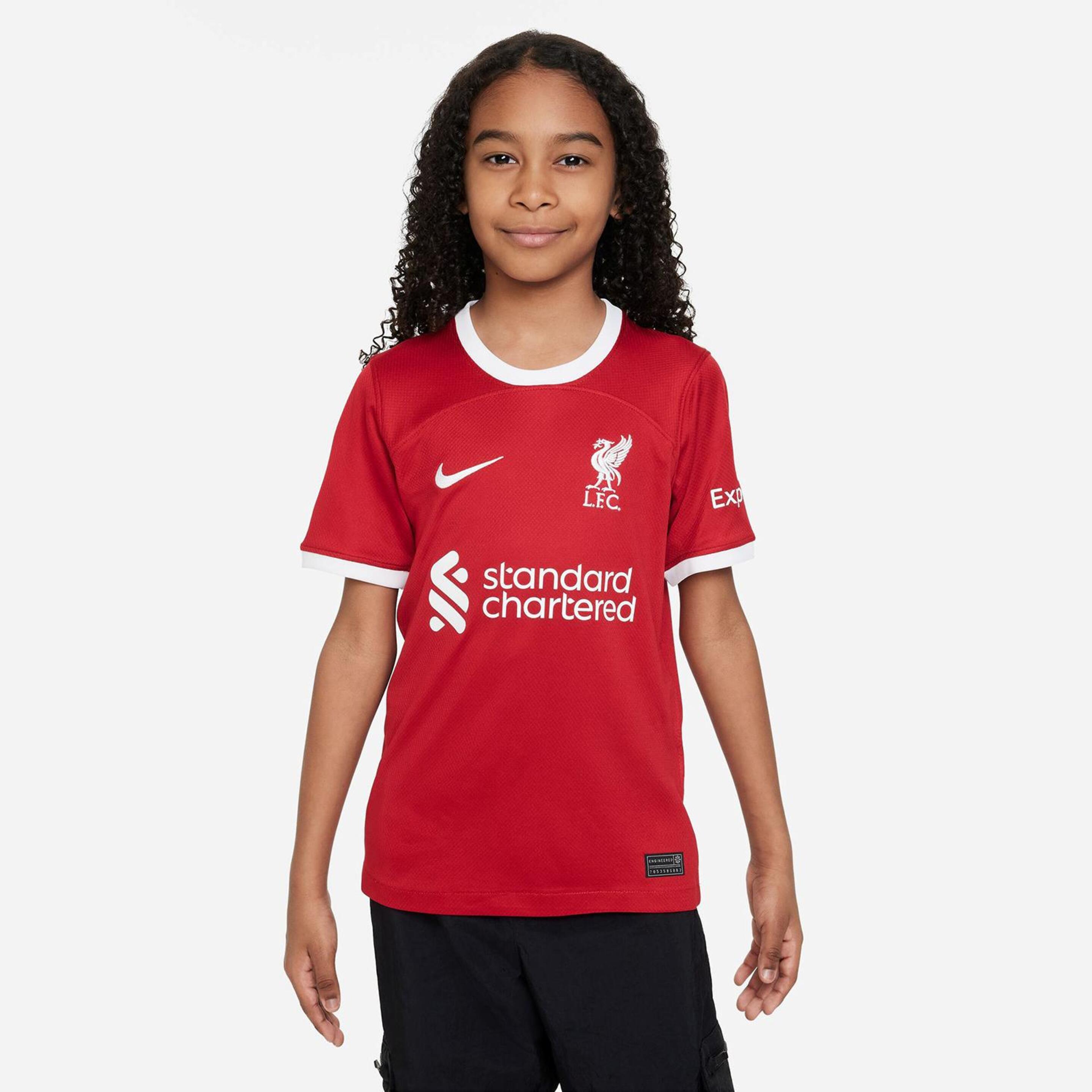 Liverpool Jr Camiseta Mc Futbol 1 Equip 23.24