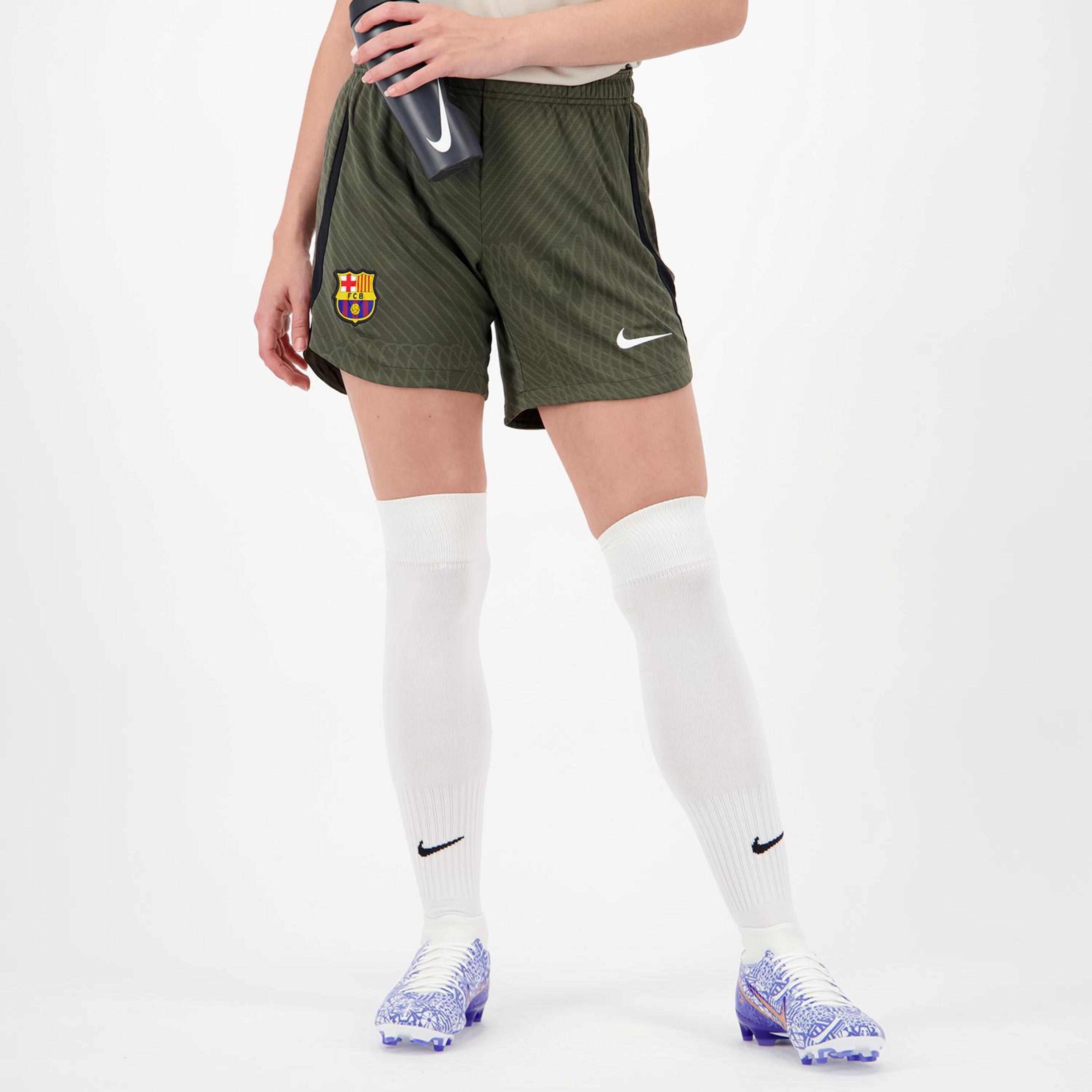 Nike Barcelona Entreno 23/24 - gris - Pantalón Fútbol Mujer
