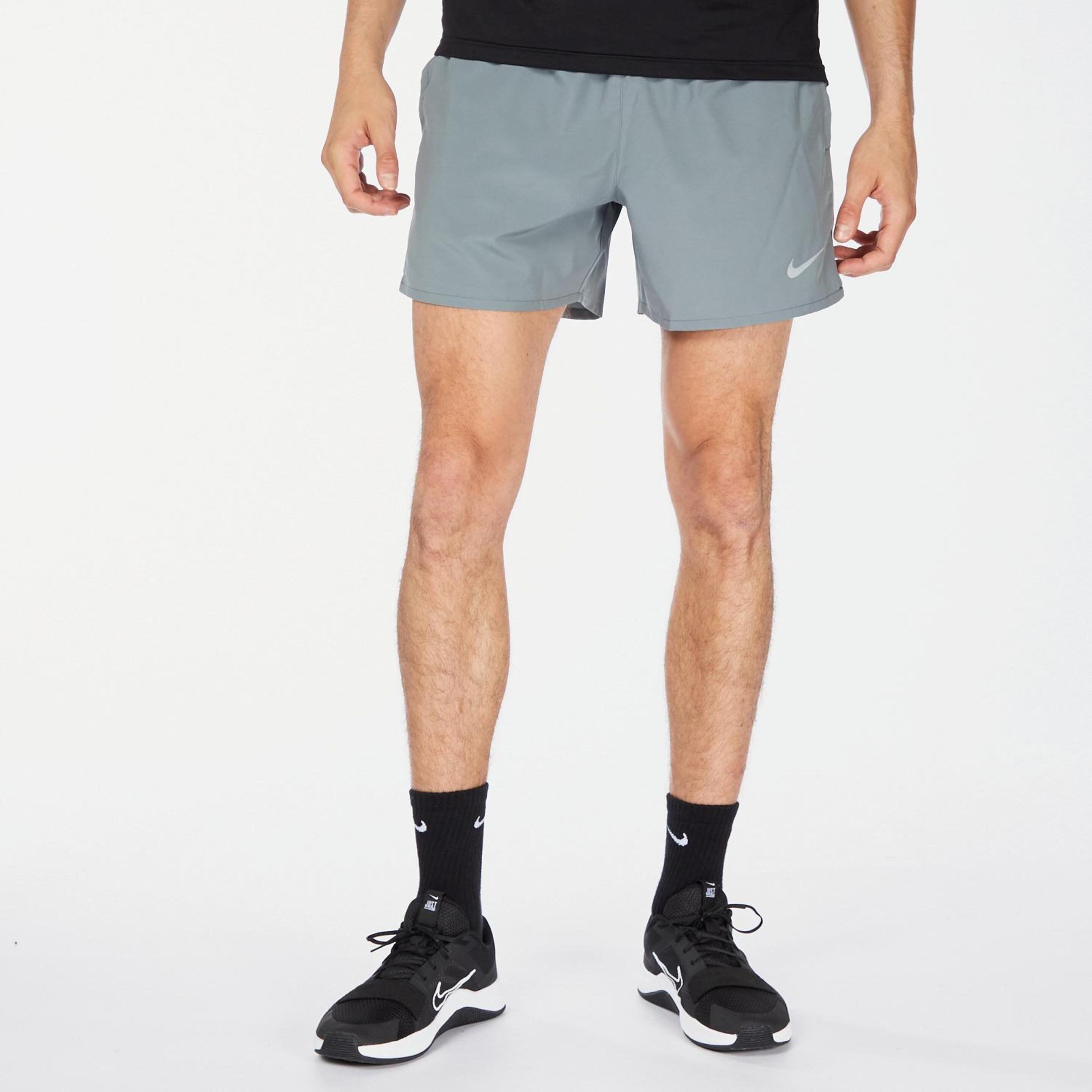 Nike Challenger - gris - Calções Running Homem