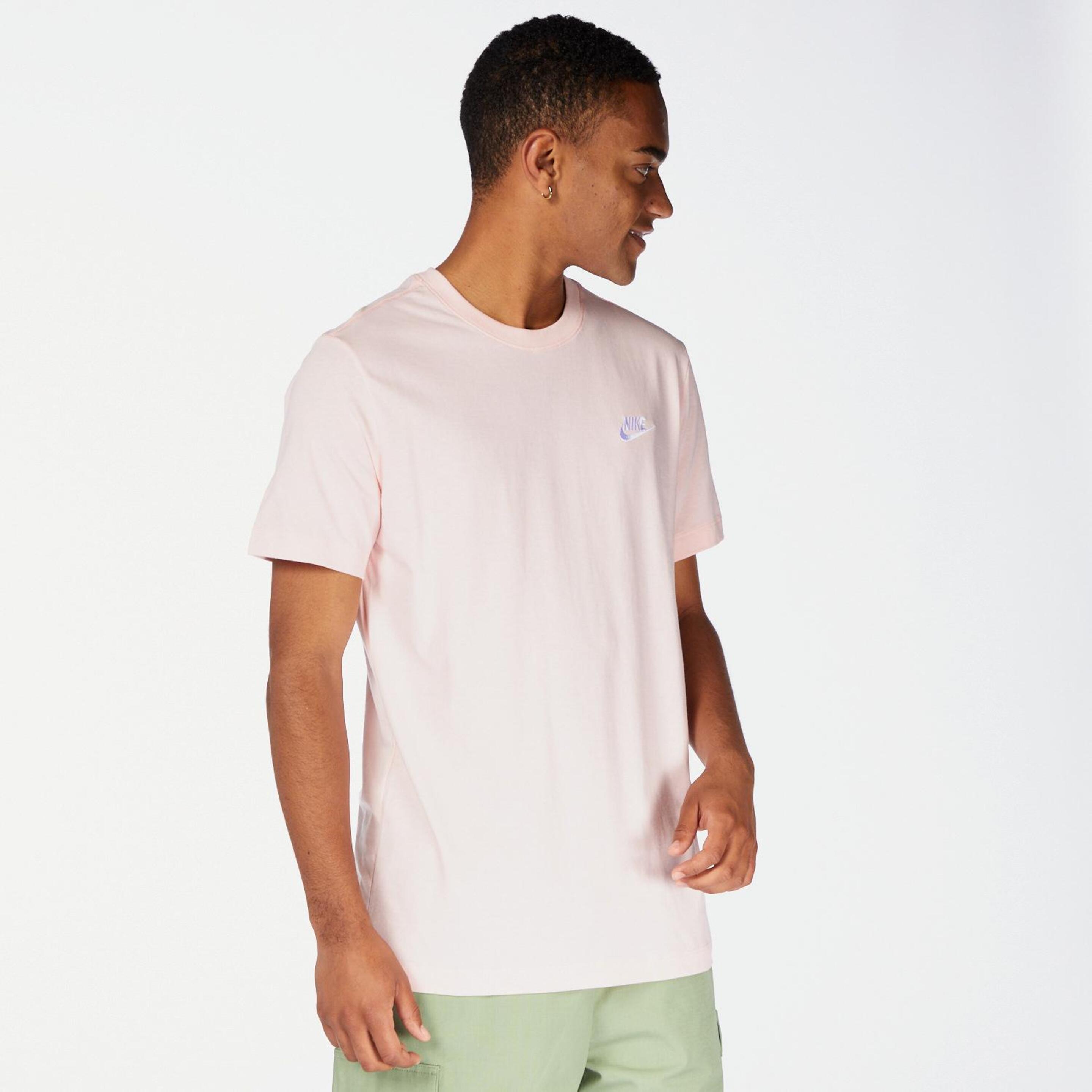 Nike Club - Rosa - Camiseta Hombre