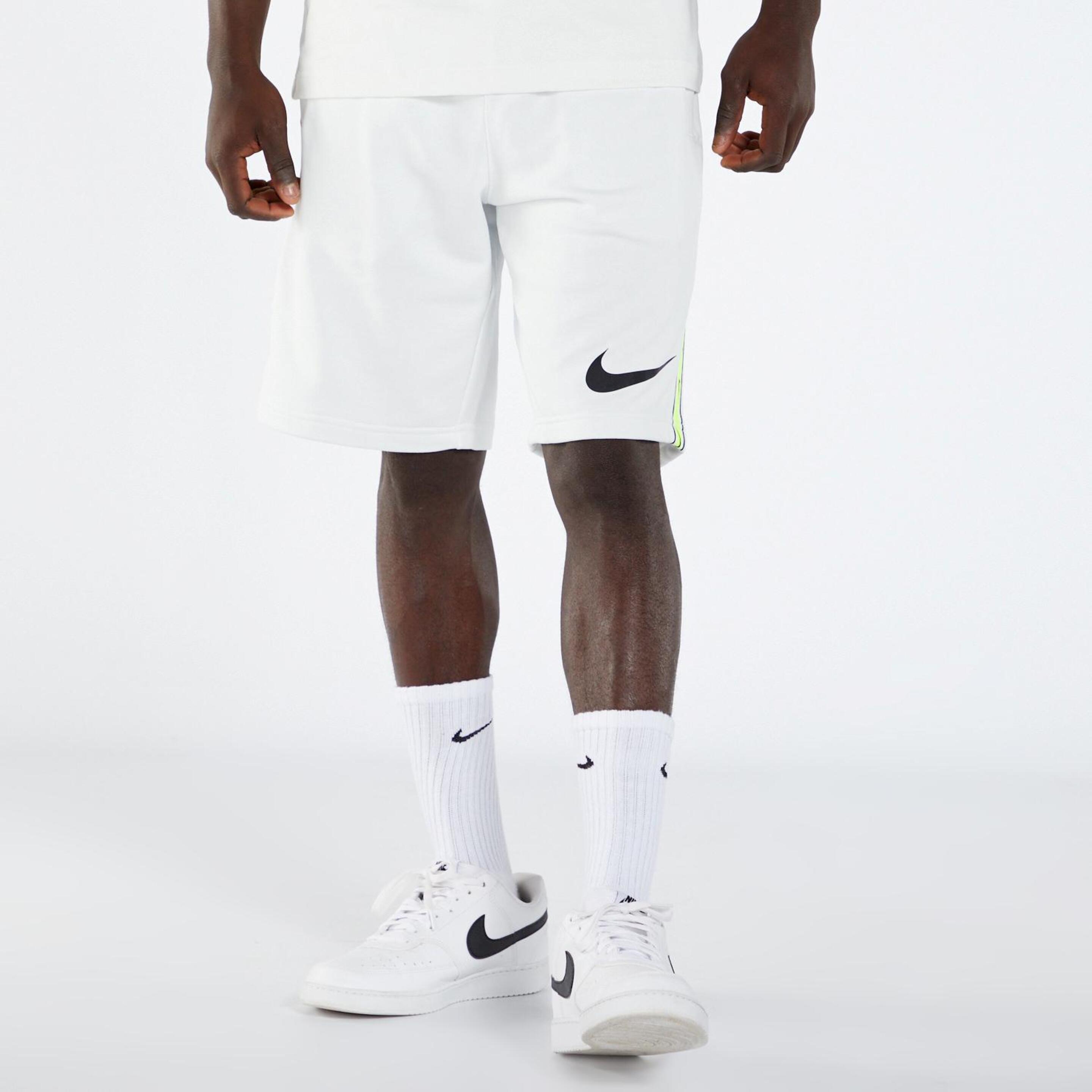 Nike Repeat - blanco - Bermuda Hombre