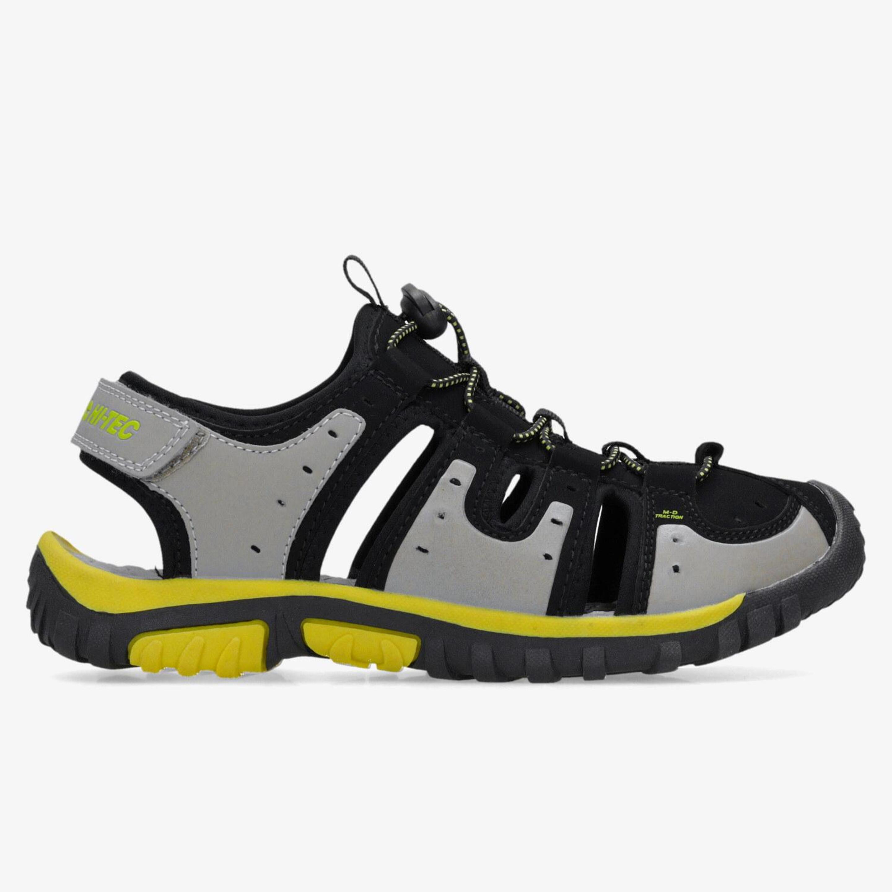 Hi-Tec Koga - Negro - Sandalias Trekking Niño