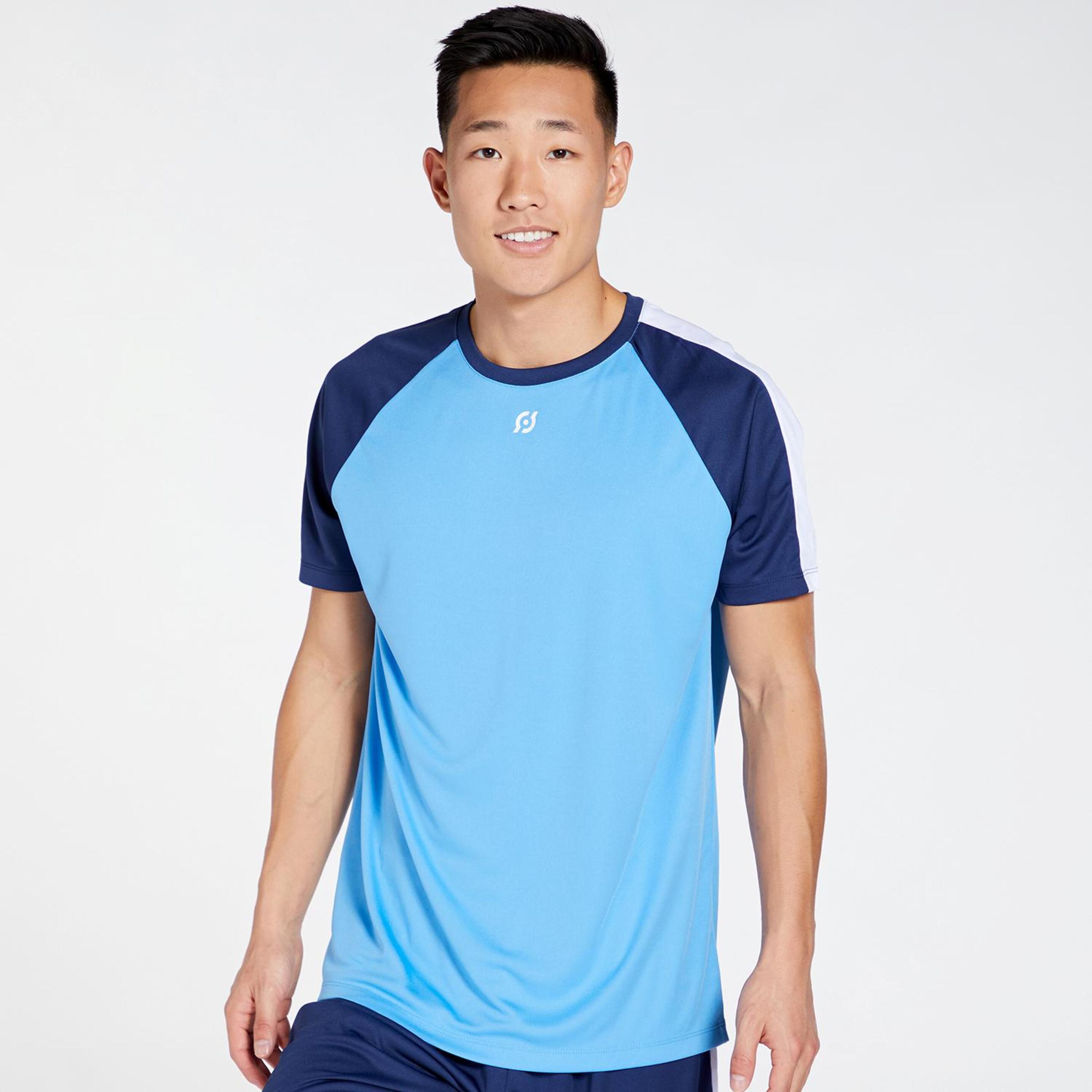 Team Quest Basic - azul - T-shirt Futebol Homem