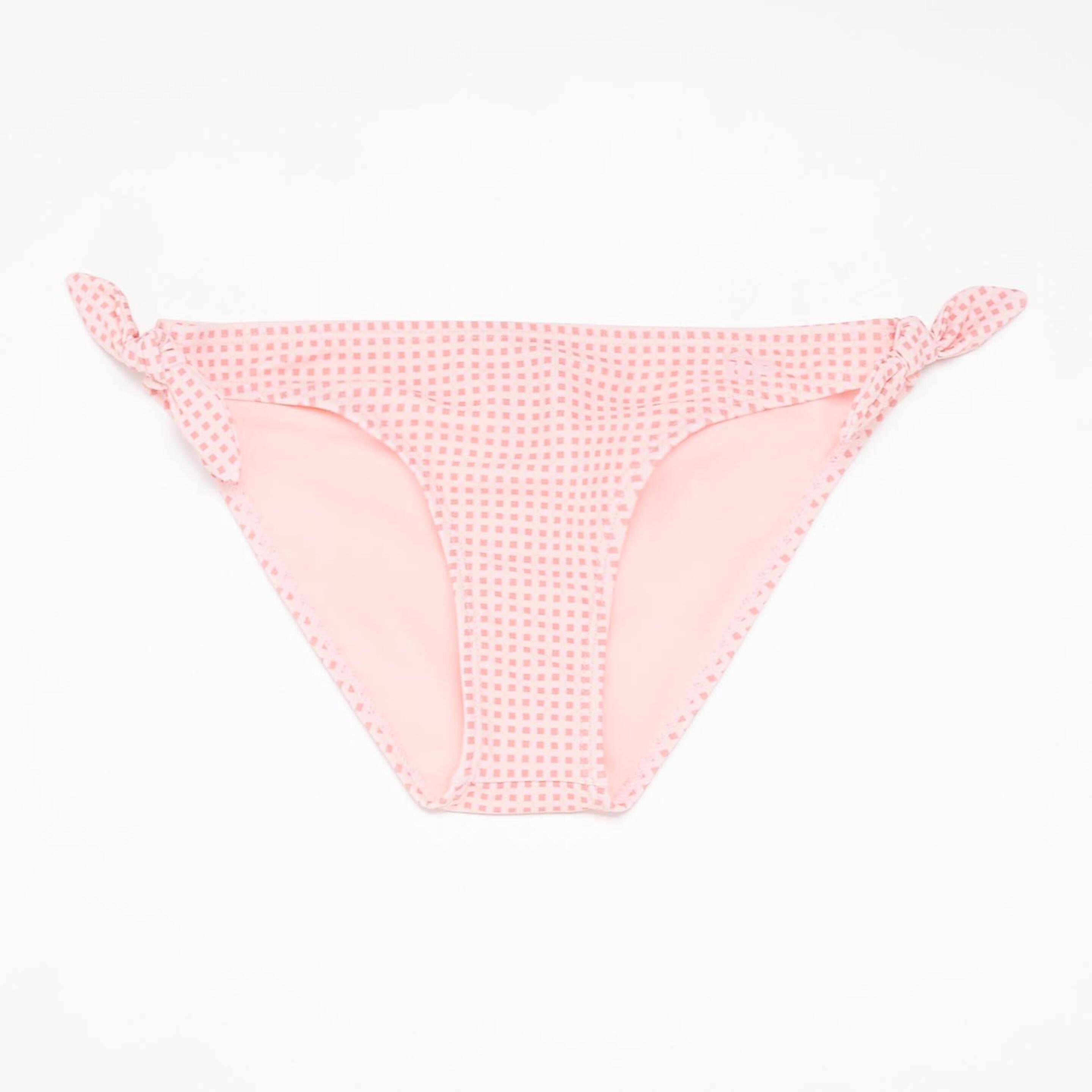 Braguita Bikini Up - rosa - Parte De Abajo Niña