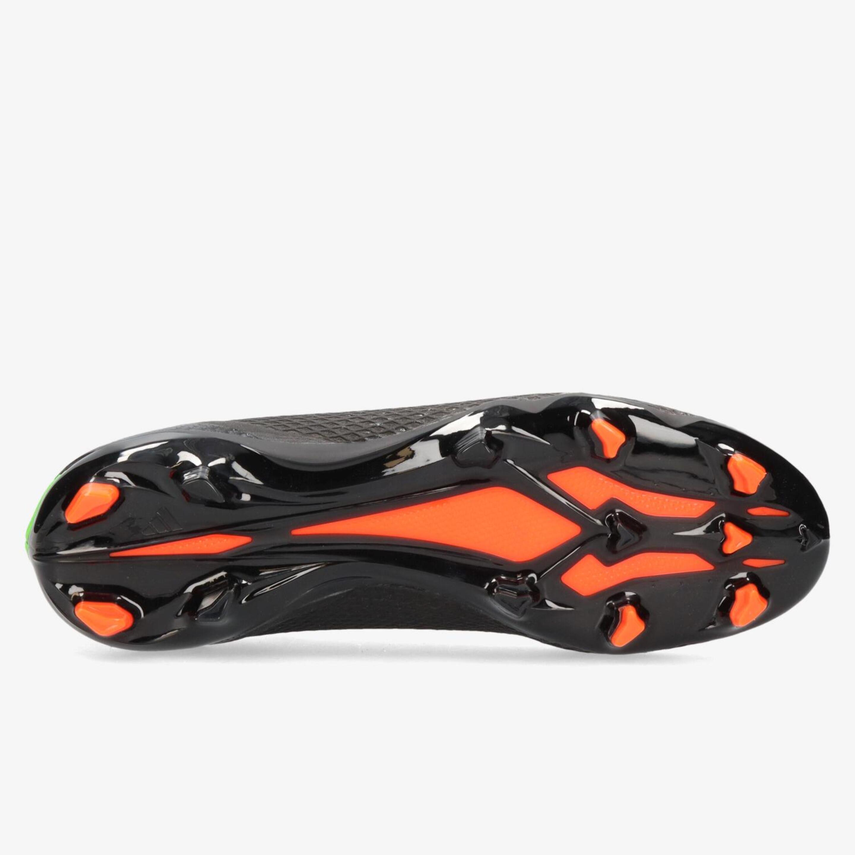 adidas X Speedportal 3 FG - Negro - Botas Fútbol