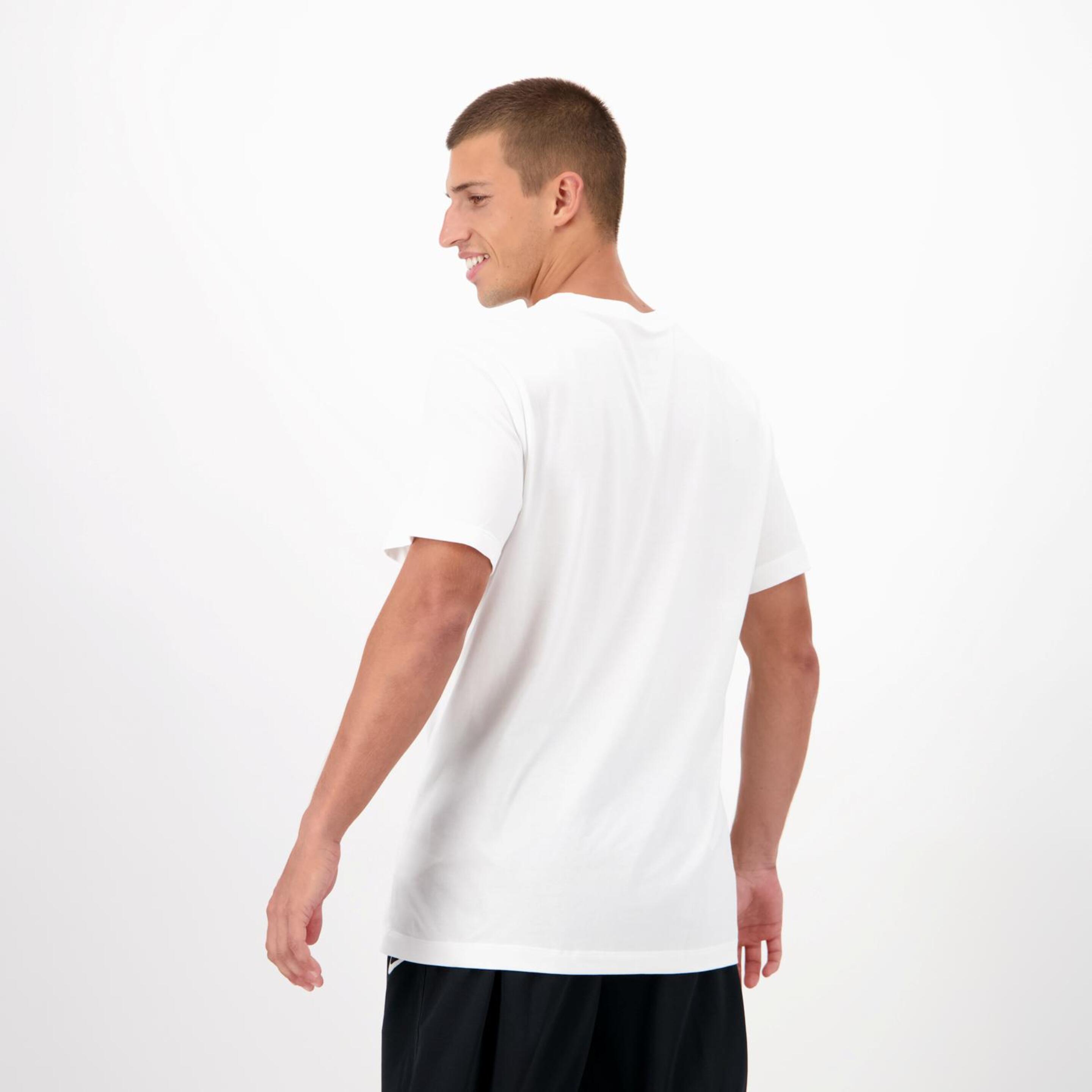 Nike NBA - Blanco - Camiseta Baloncesto Hombre
