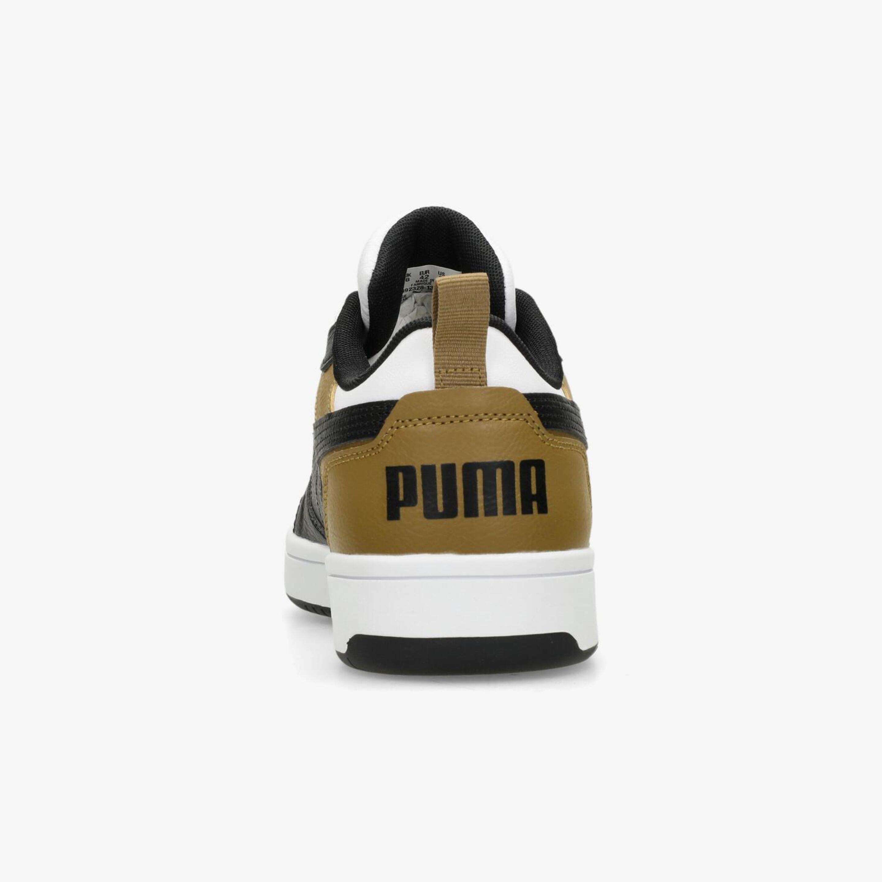 Puma Rebound V6 - Negro - Zapatillas Hombre