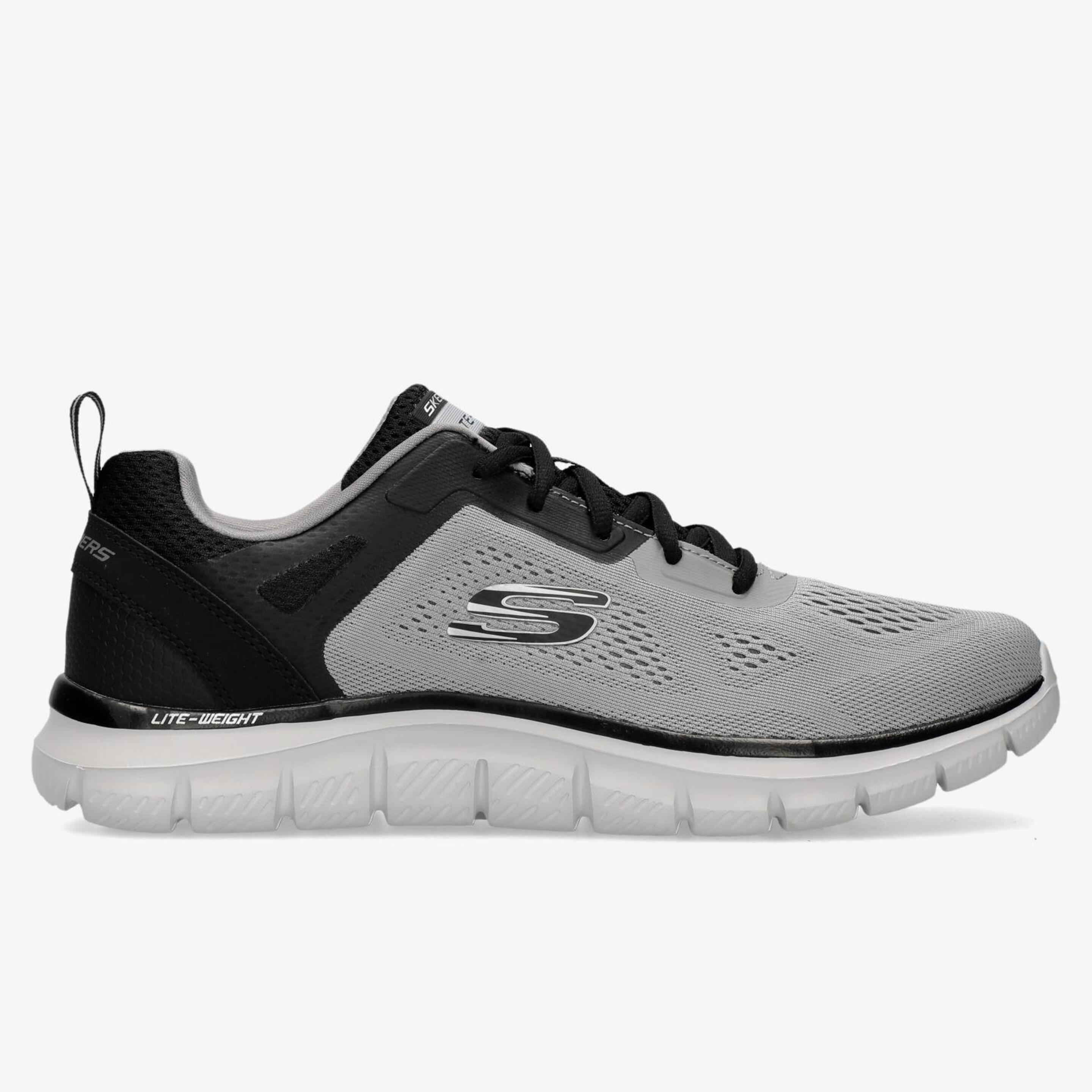 Skechers Track - gris - Sapatilhas Running Homem
