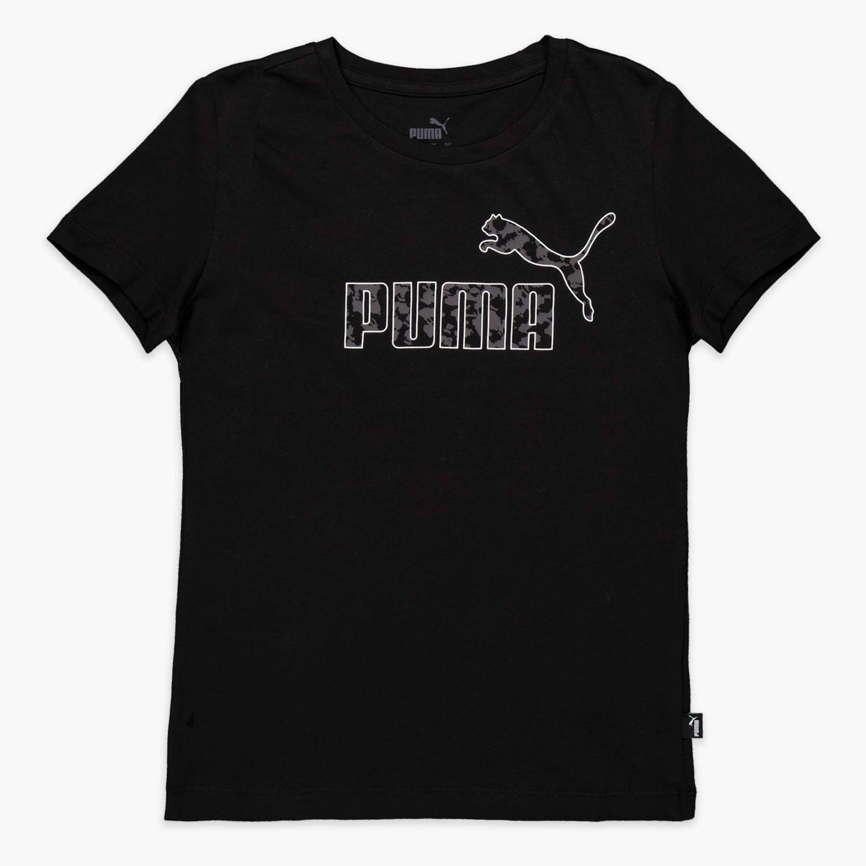 T-shirt Puma - negro - T-shirt Rapariga