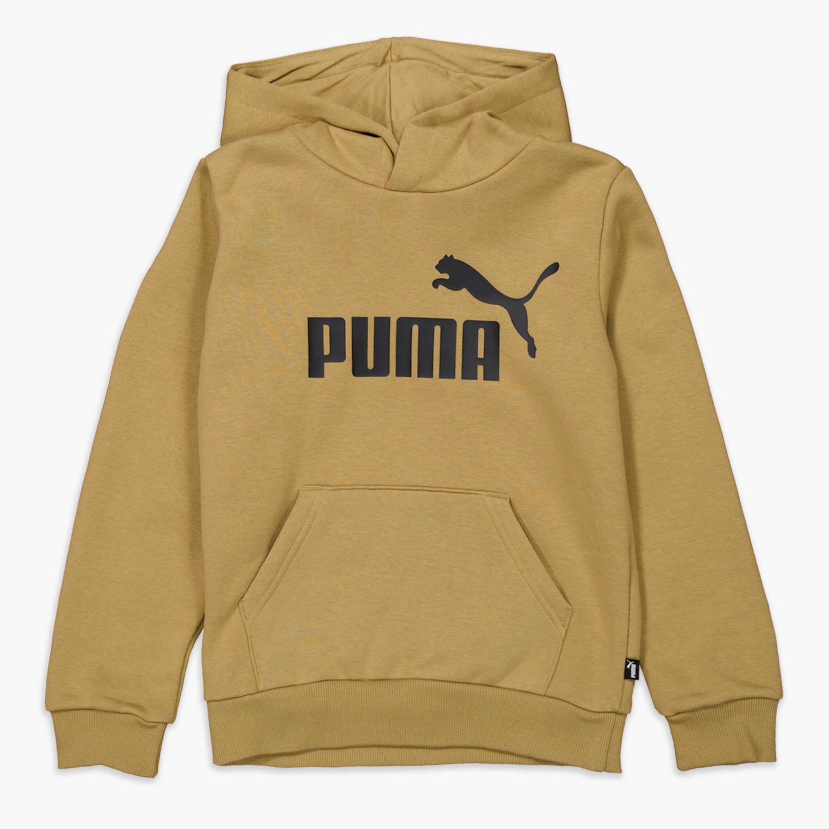 Puma Essentialsential - marron - Sudadera Capucha Niño