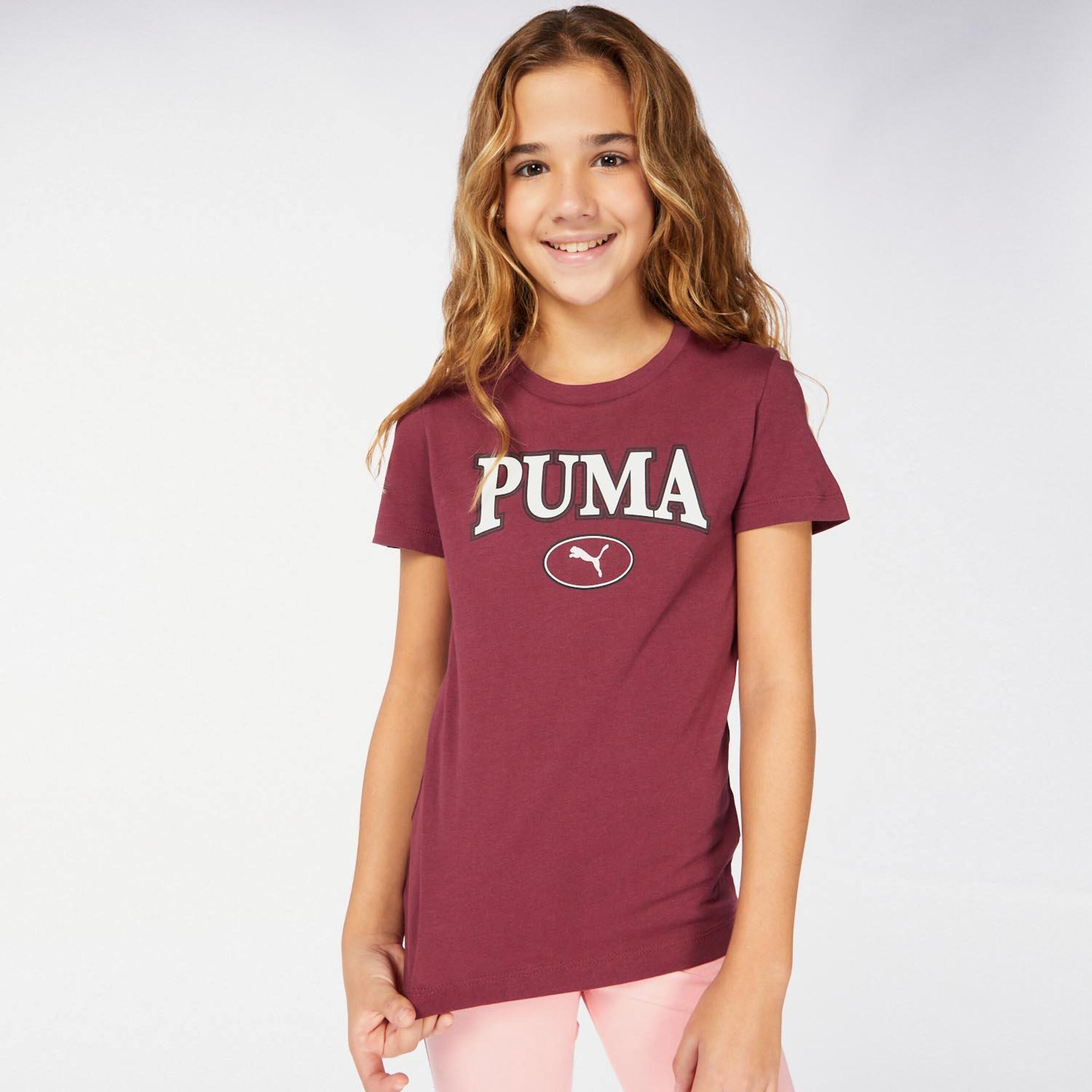 T-shirt Puma - rojo - T-shirt Rapariga