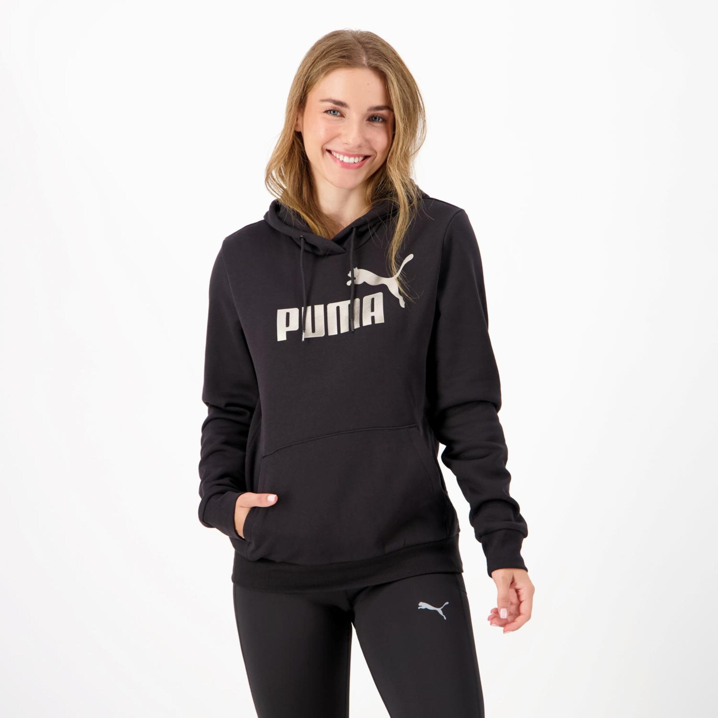 Puma Foil - negro - Sweatshirt Capuz Mulher