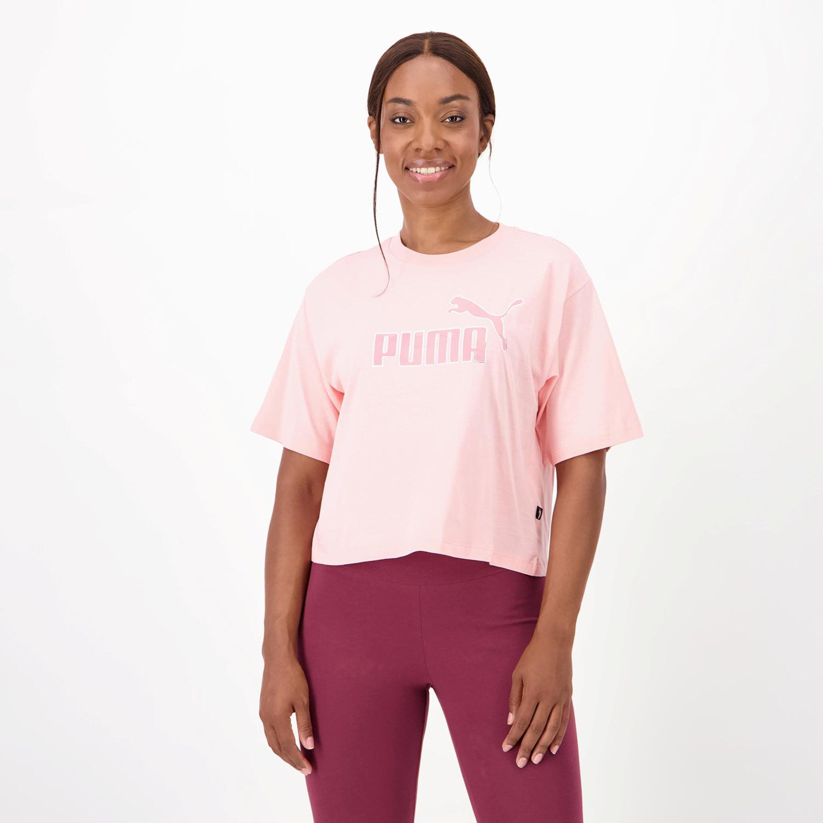 Puma Marblized - rosa - Camiseta Mujer