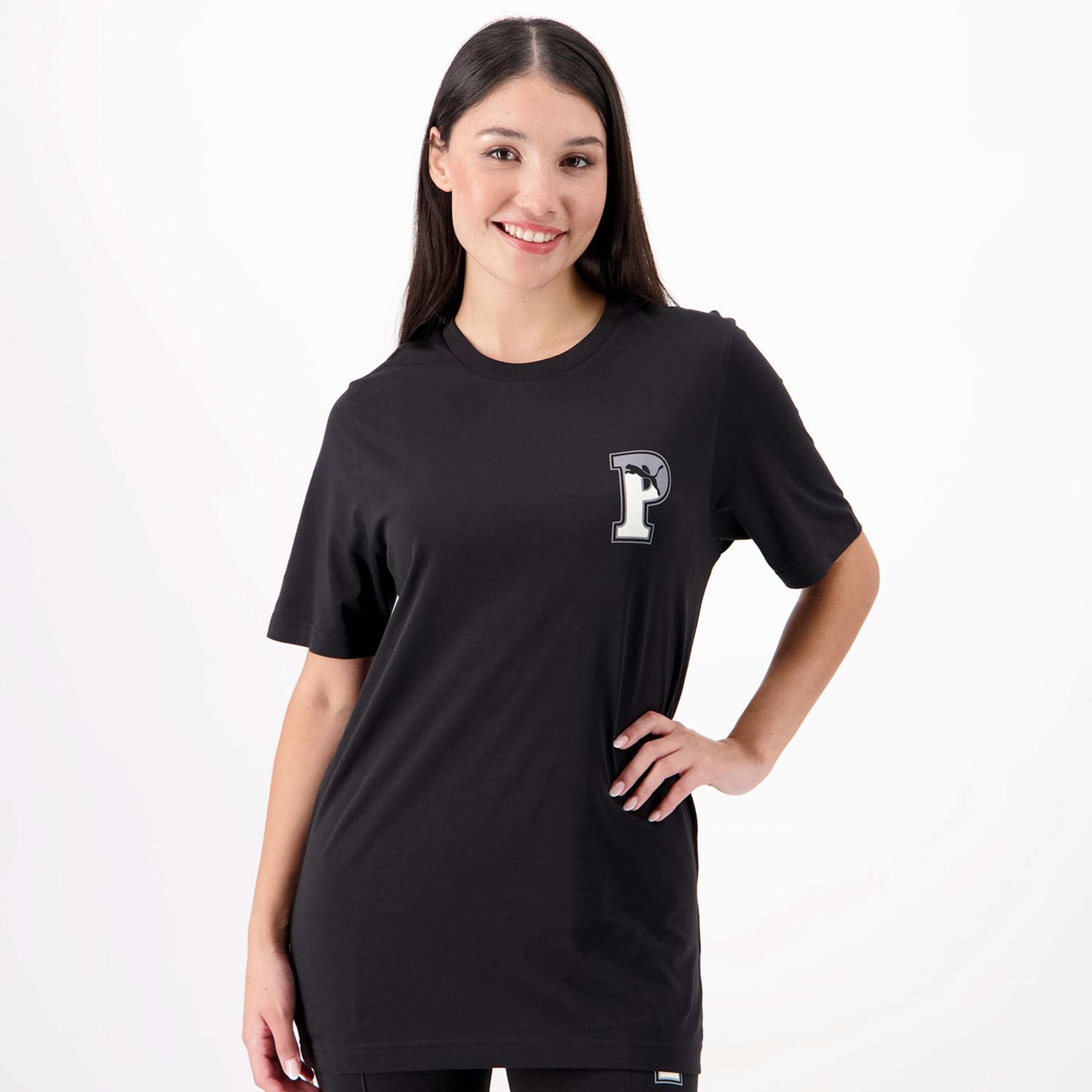 Puma Squad - negro - Camiseta Mujer