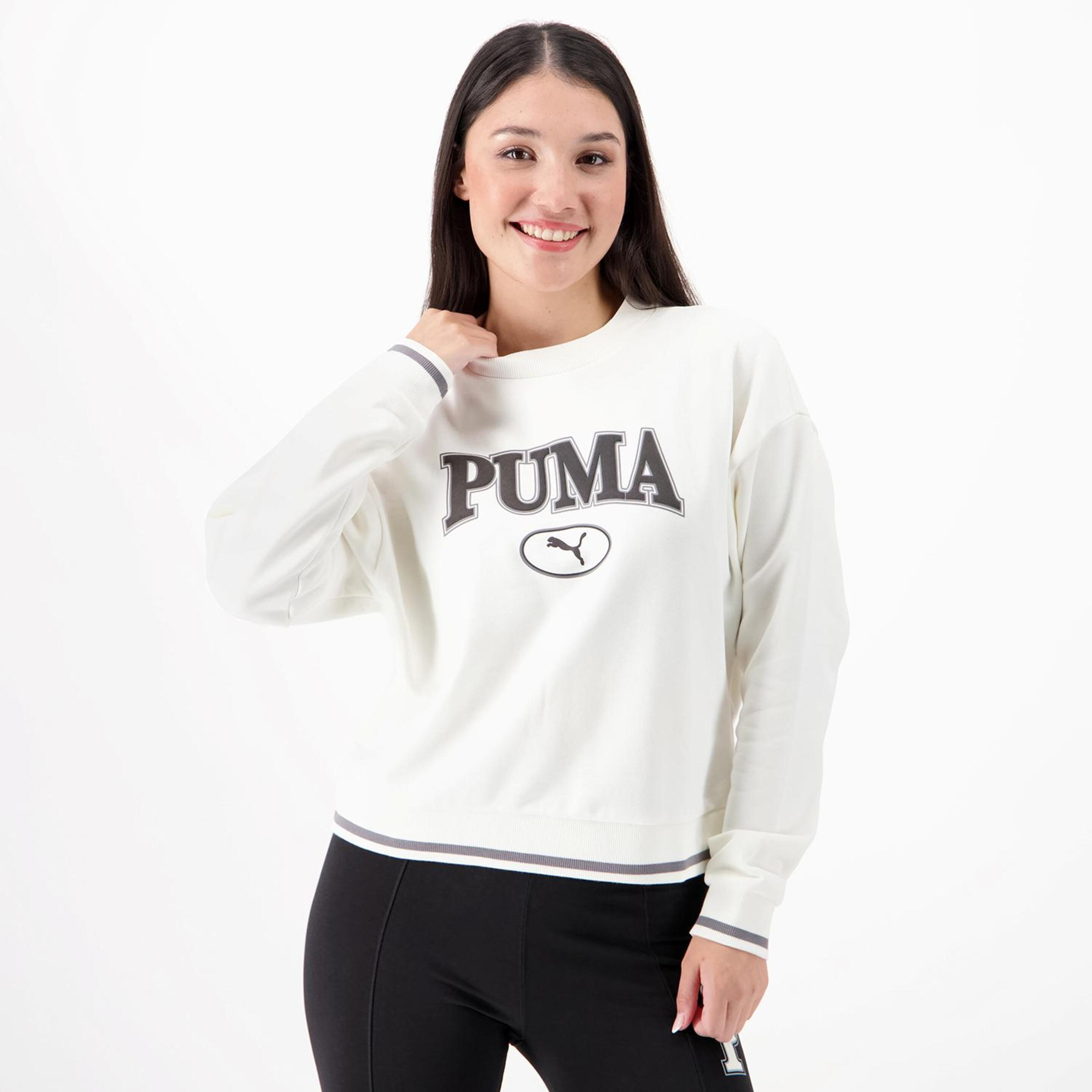 Puma Squad - blanco - Sudadera Mujer