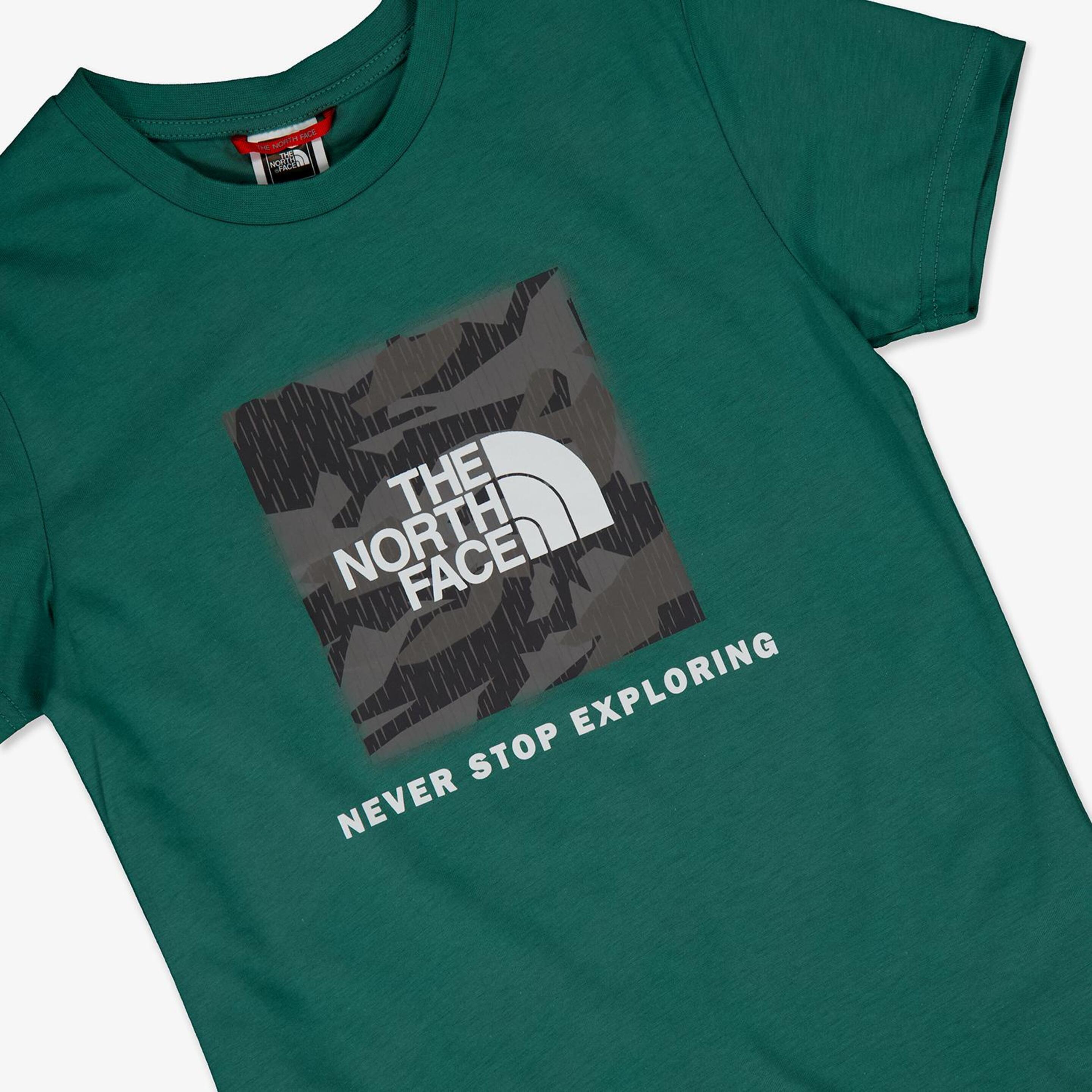 North Face Redbox - Verde - Camiseta Niño