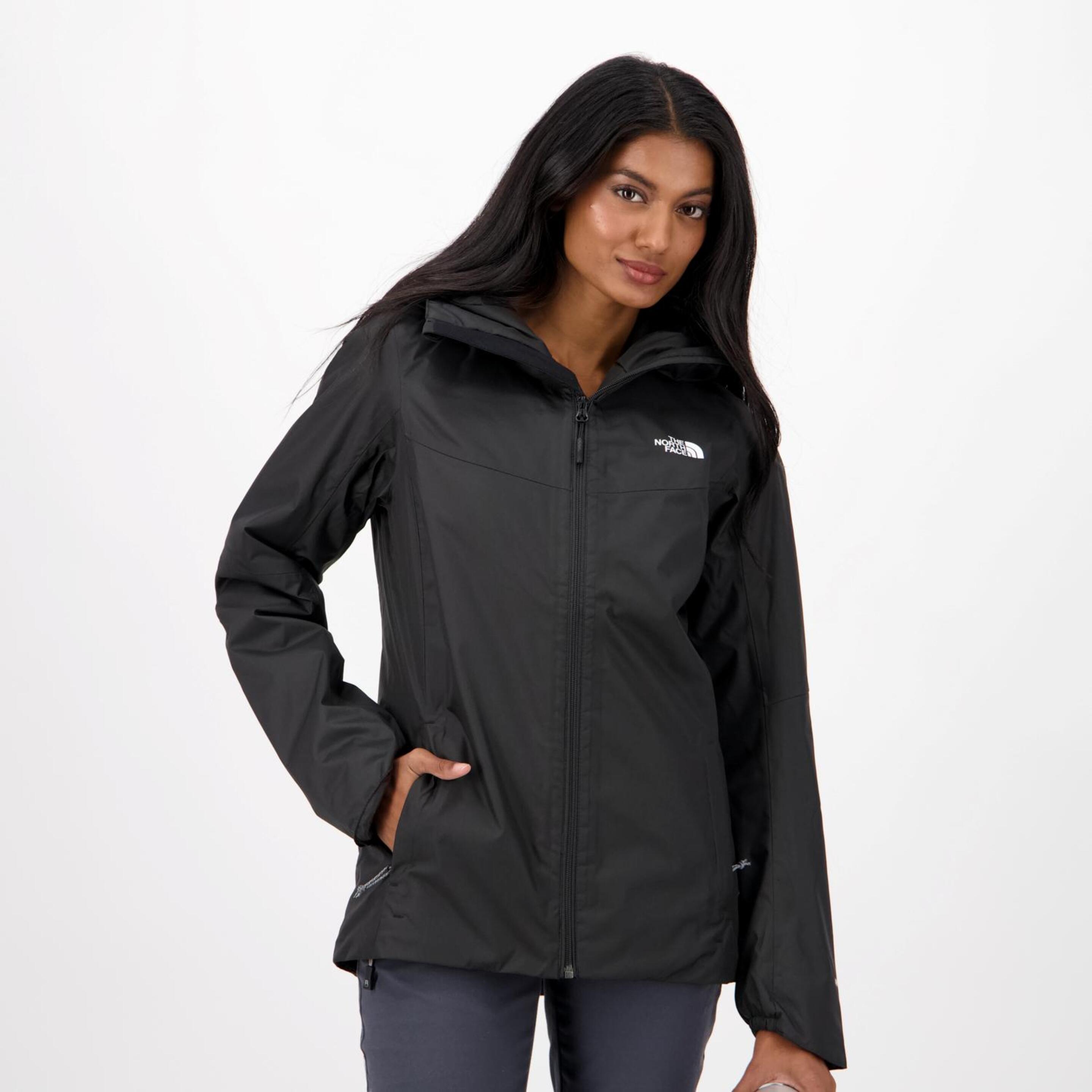 The North Face Quest Insulated - negro - Anorak Montanha Mulher