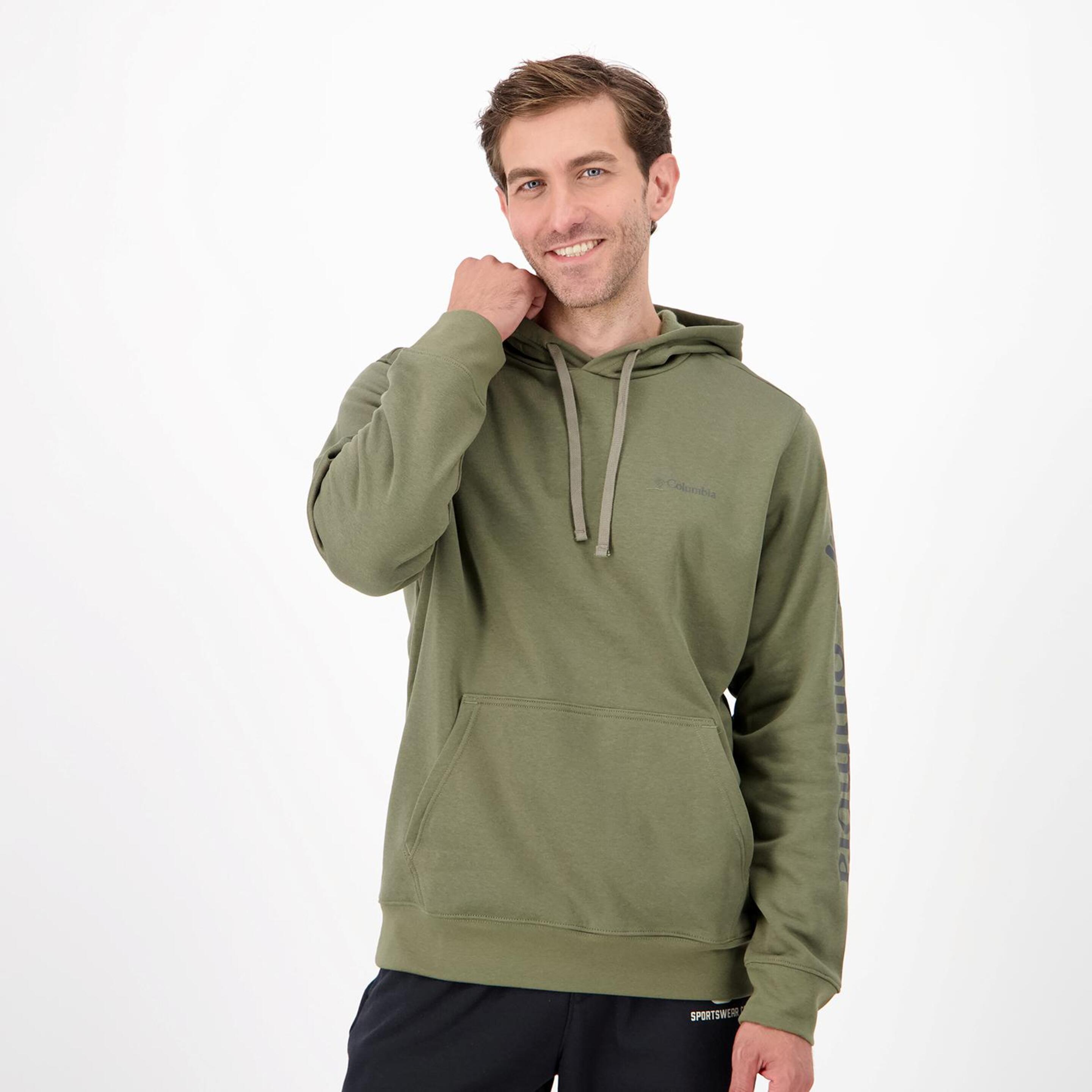 Sweatshirt Columbia - verde - Sweatshirt Capuz Homem