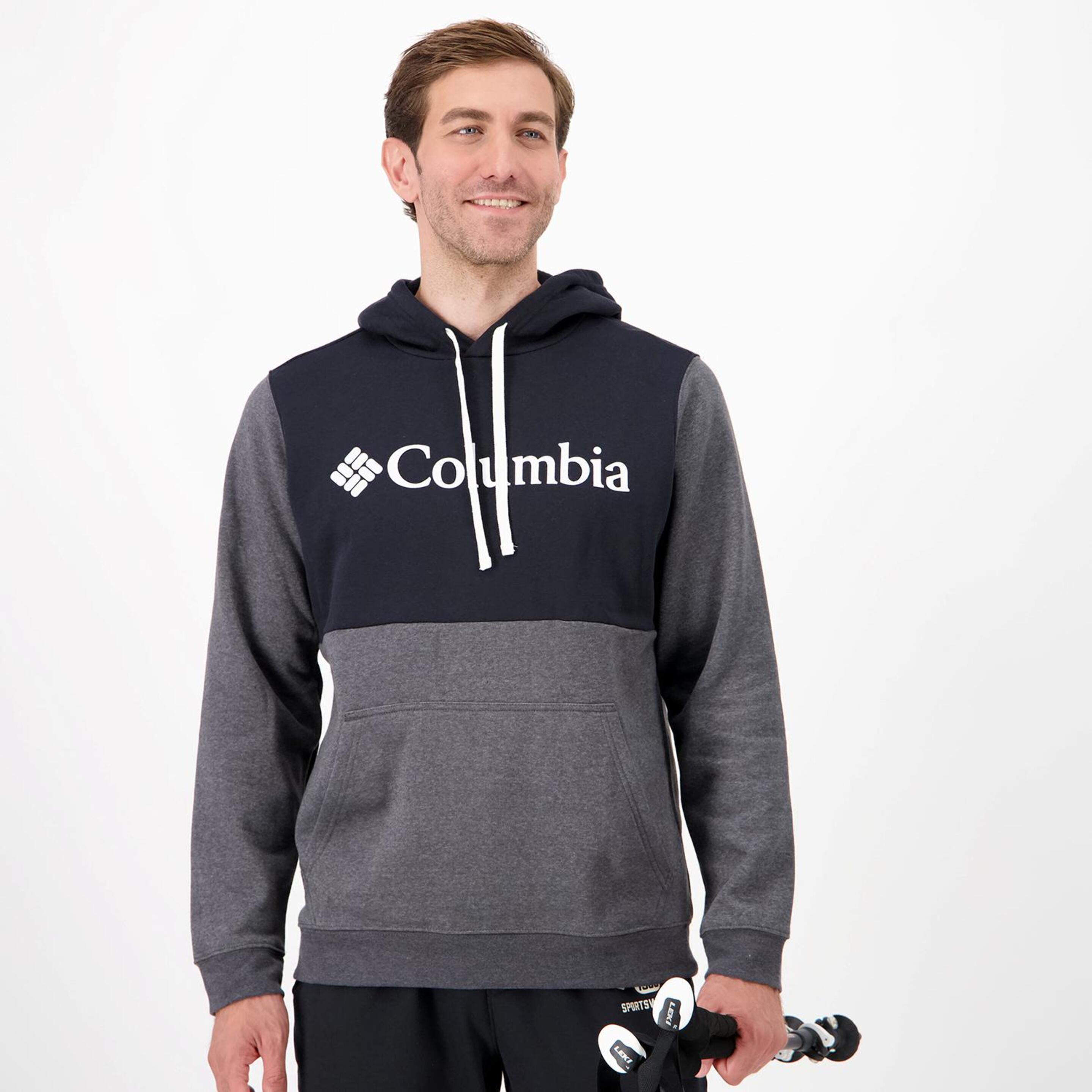 Sweatshirt Columbia - negro - Sweatshirt Capuz Homem